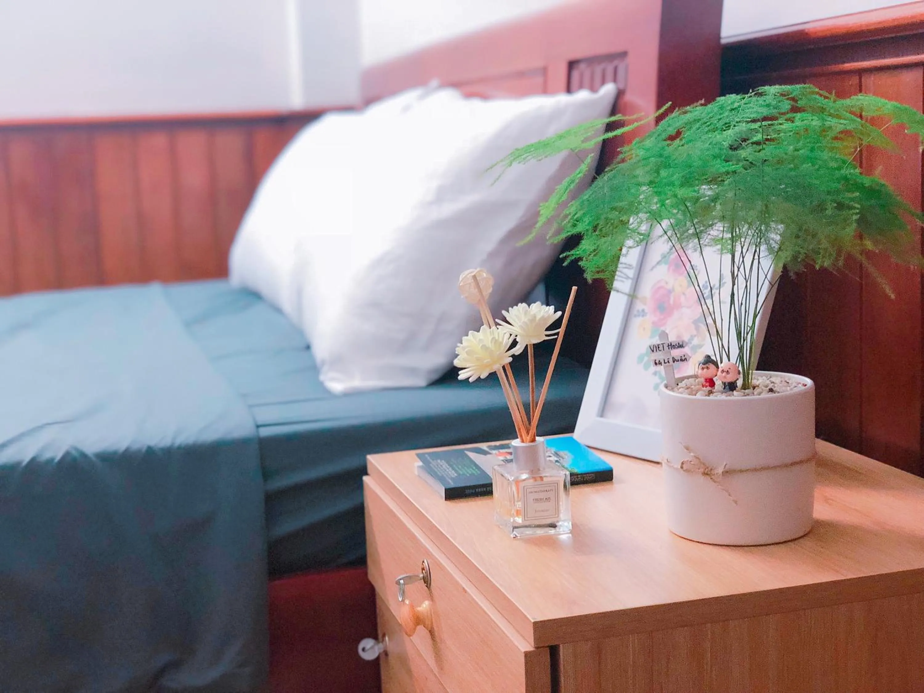 Bed in VIỆT Hostel
