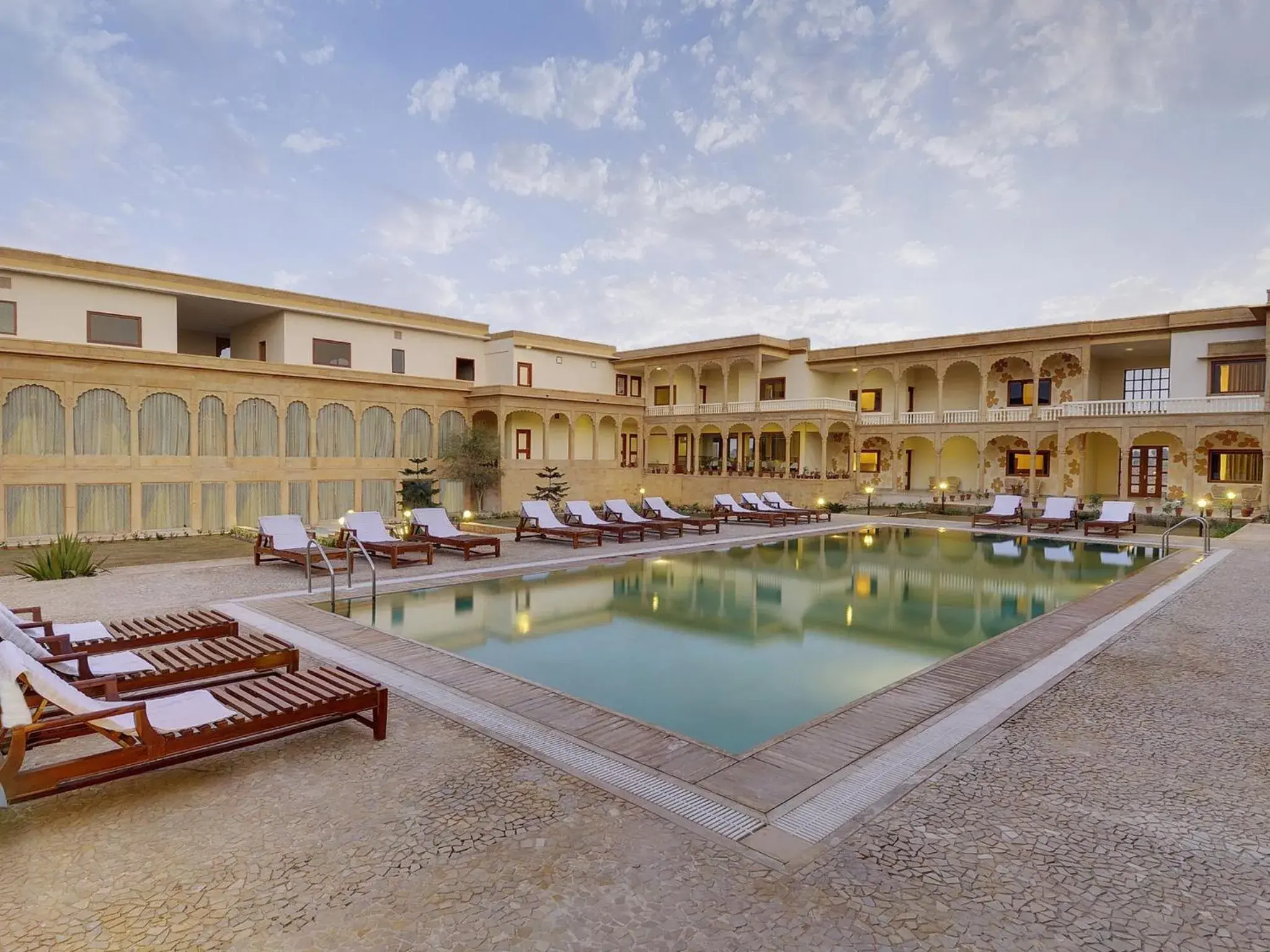Property building in Club Mahindra Jaisalmer Property building in Club Mahindra Jaisalmer