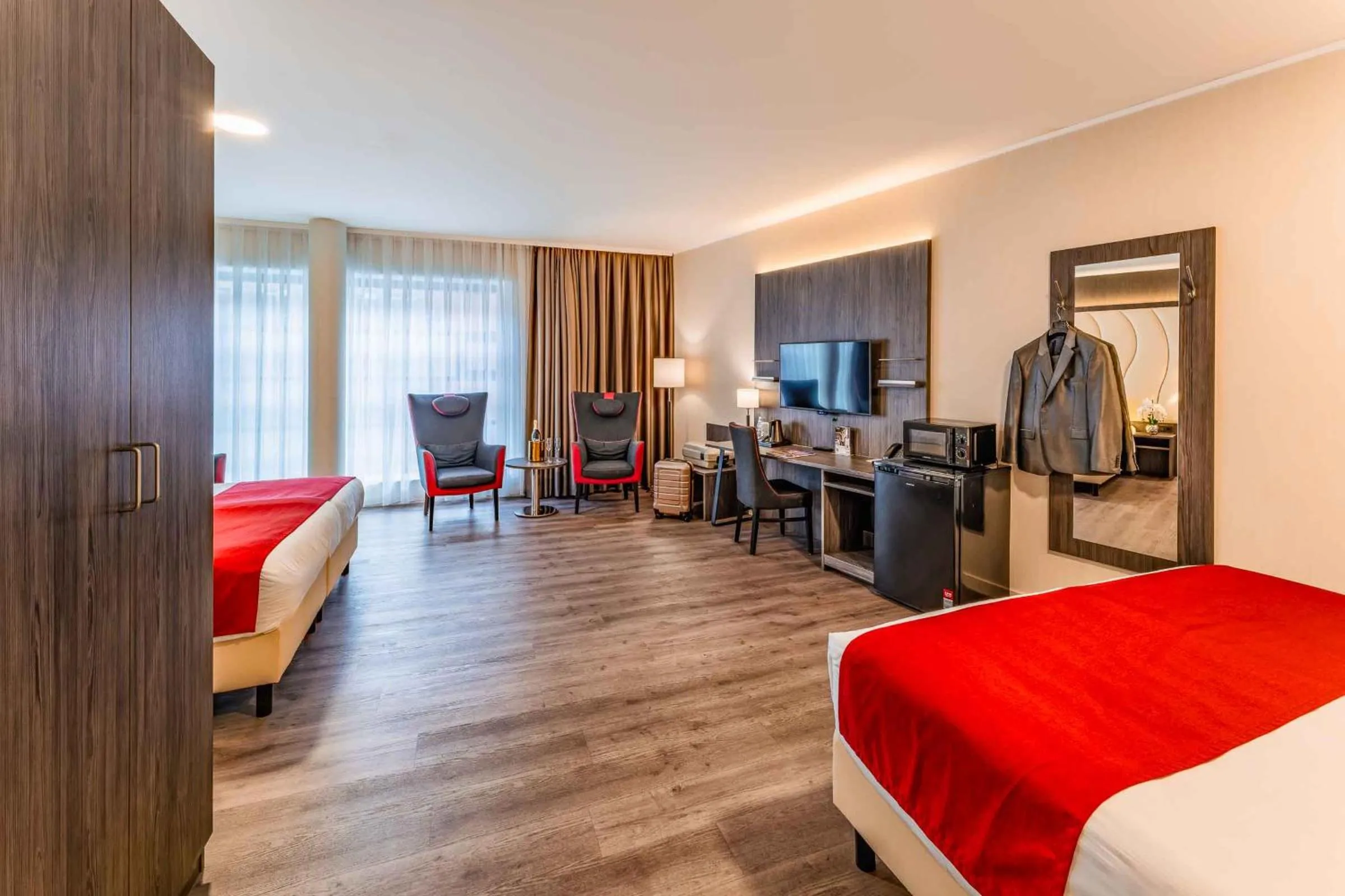 Photo of the whole room, Bed in PLAZA Premium Den Haag City Center