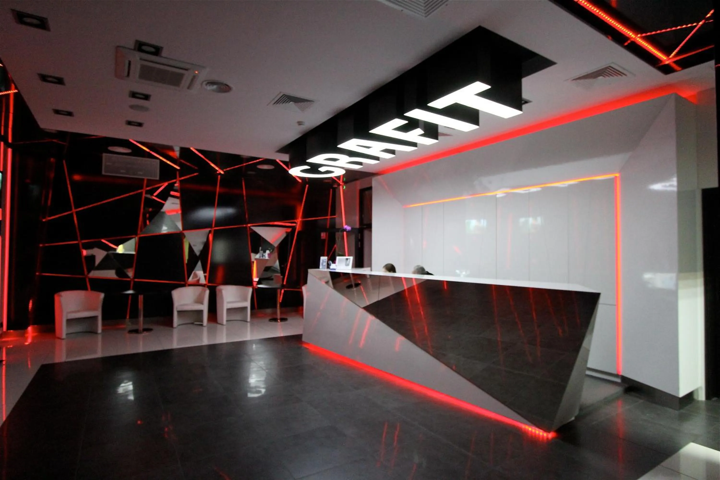 Lobby or reception in Hotel Grafit