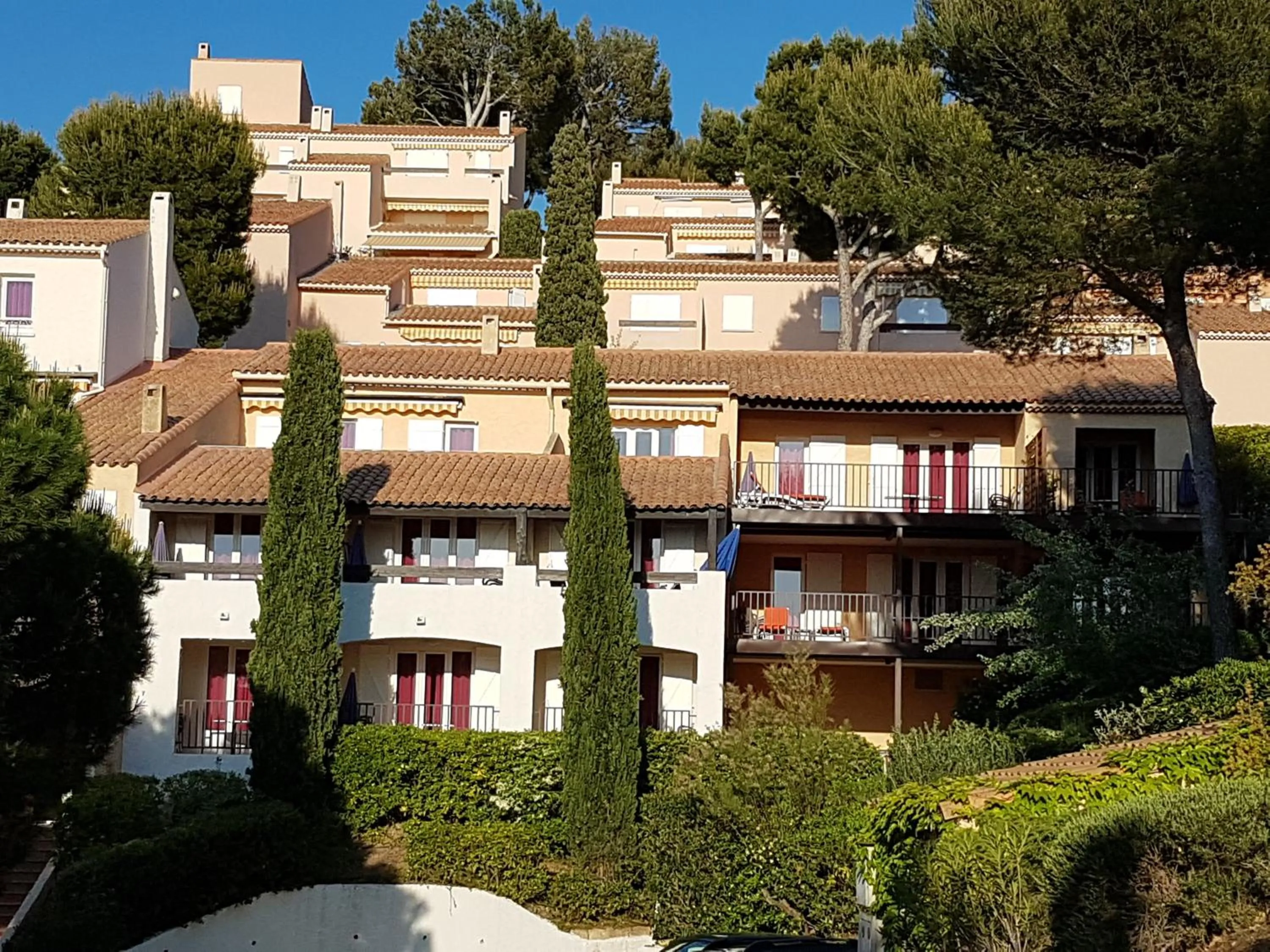 Garden view in VVF Résidence Saint-Cyr-sur-Mer