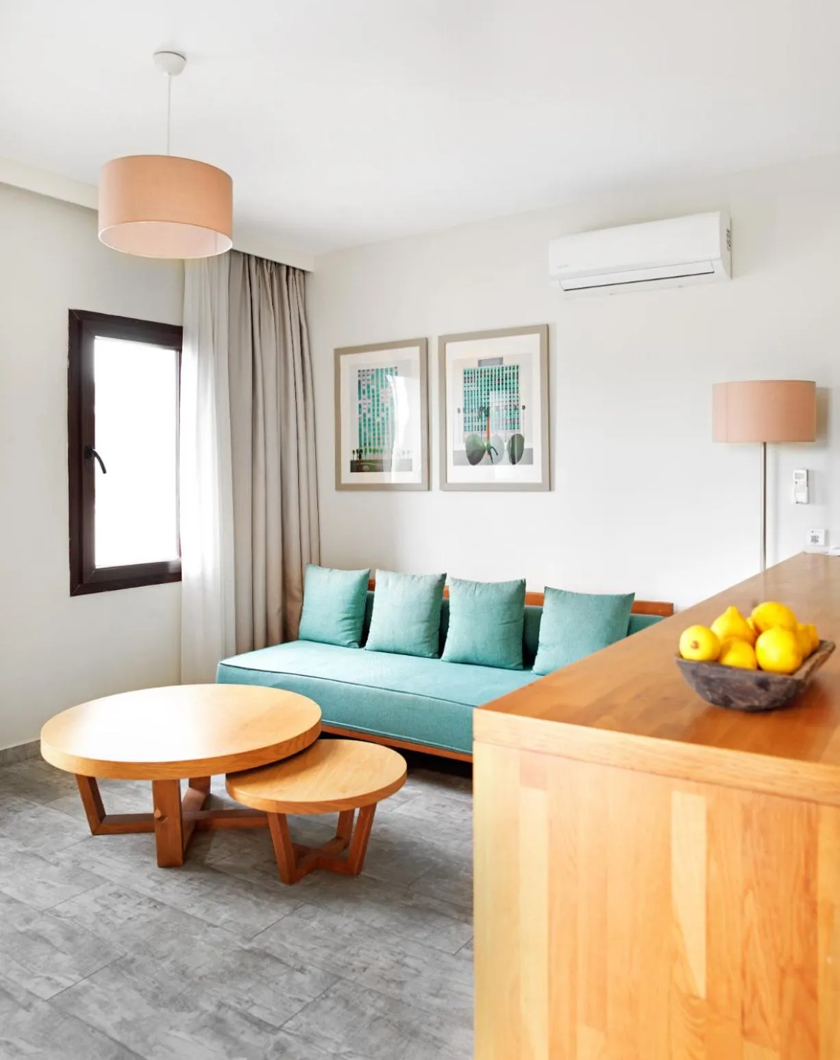 Living room in Dorman Suites