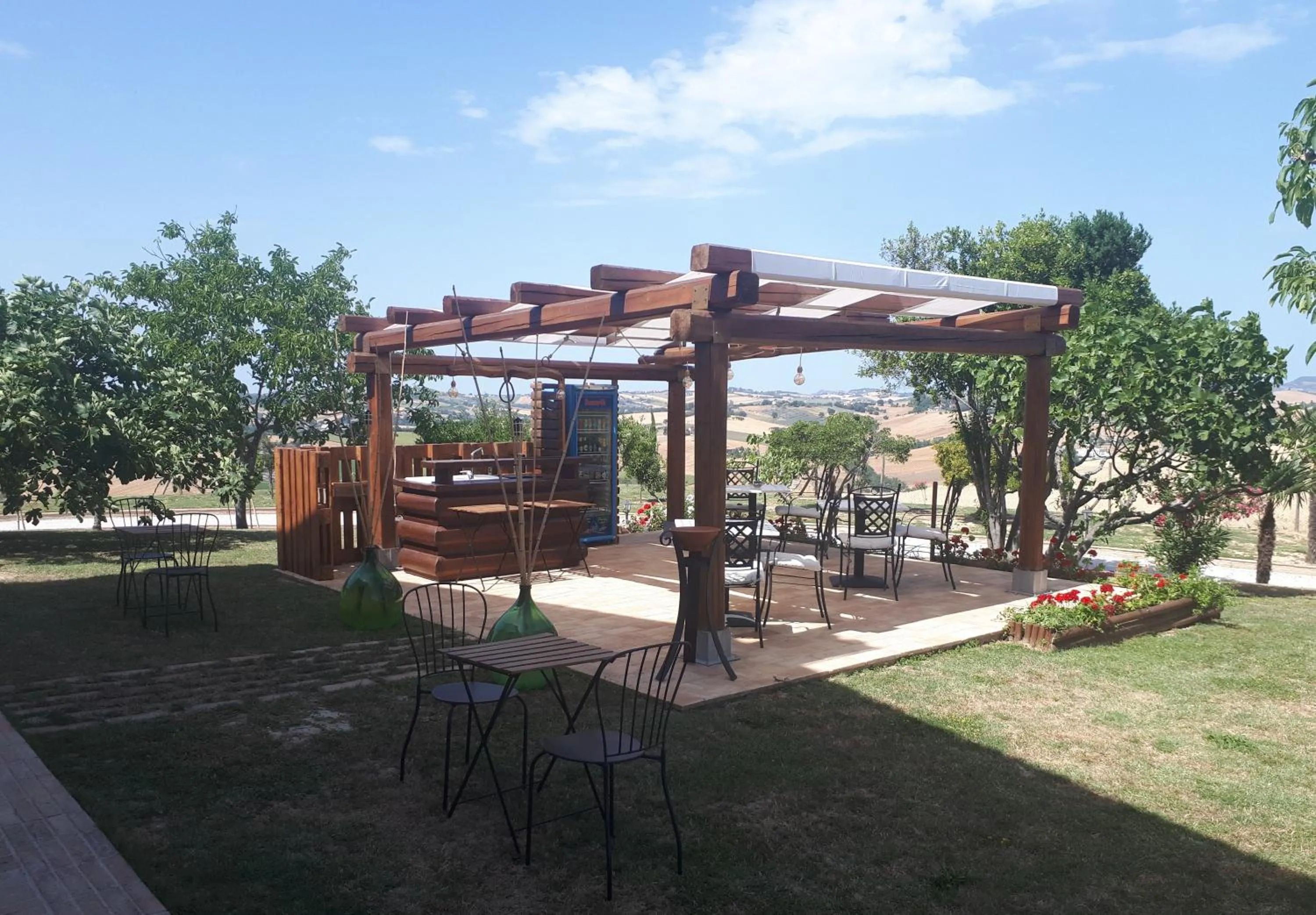 Patio in B&B I Pini Di Storaco