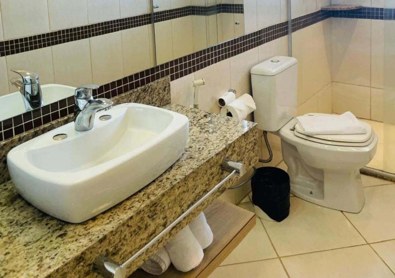 Bathroom in Dona Adelia Hotel e Restaurante