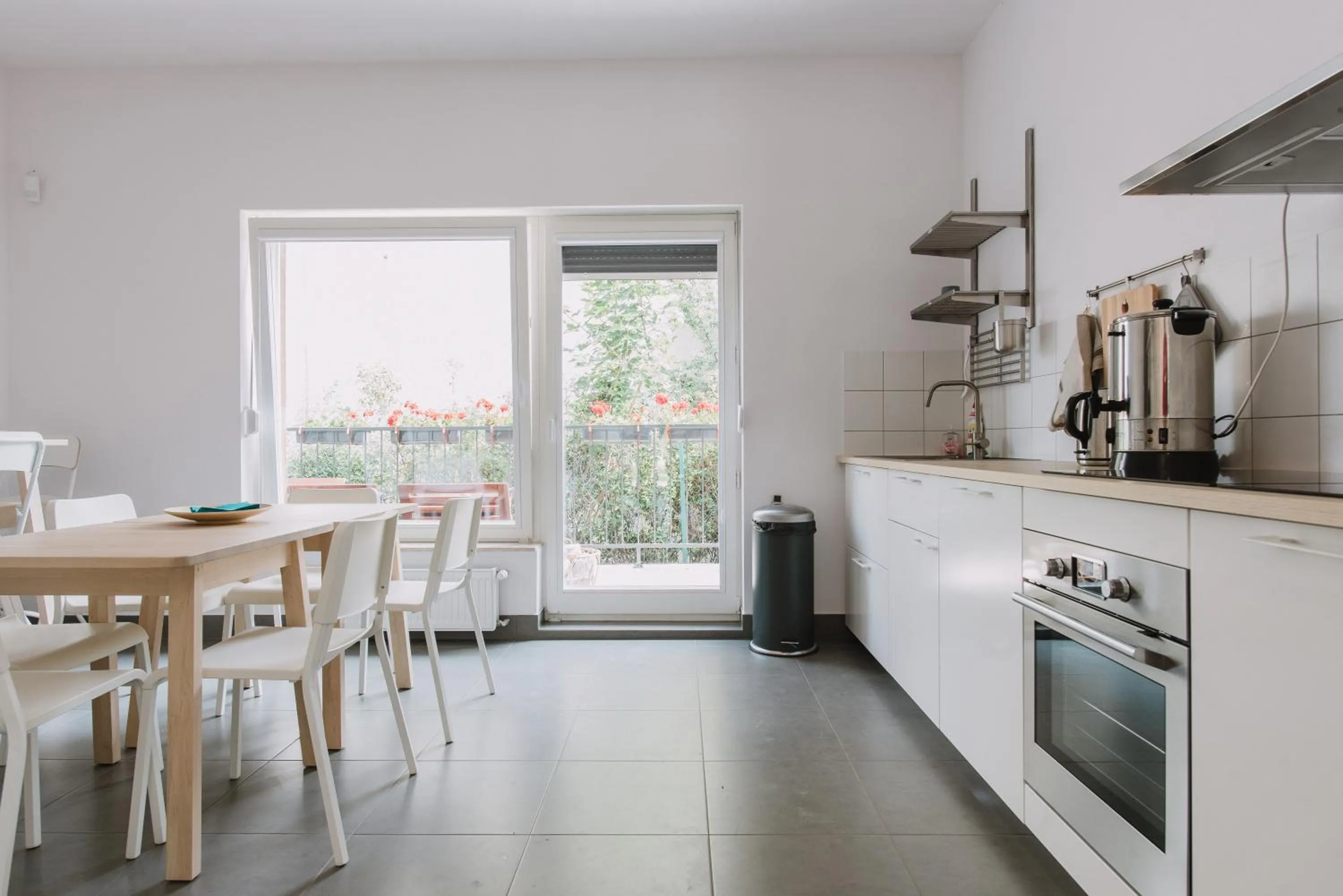 Kitchen or kitchenette in Dom gościnny Luk Luk