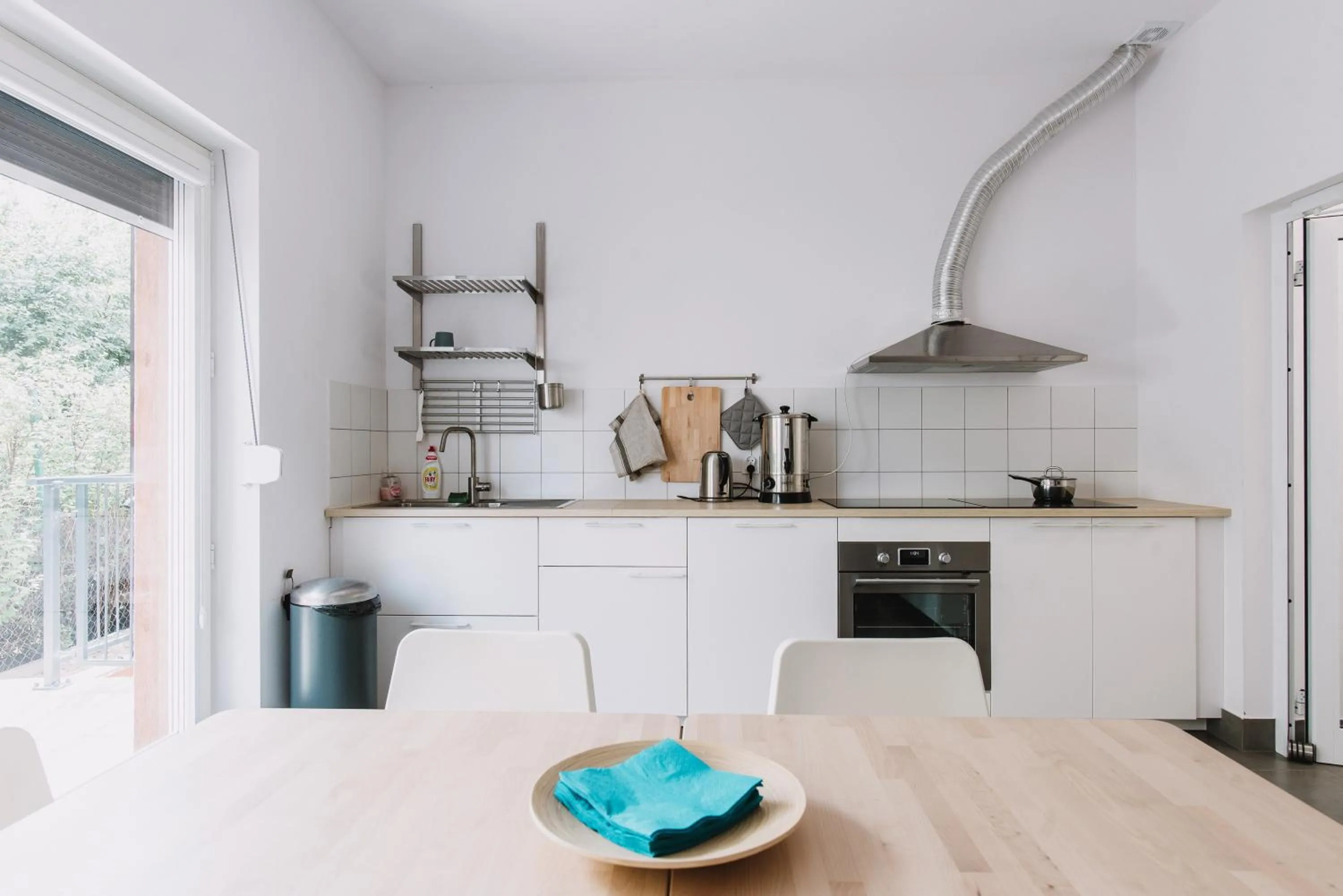 Kitchen or kitchenette in Dom gościnny Luk Luk