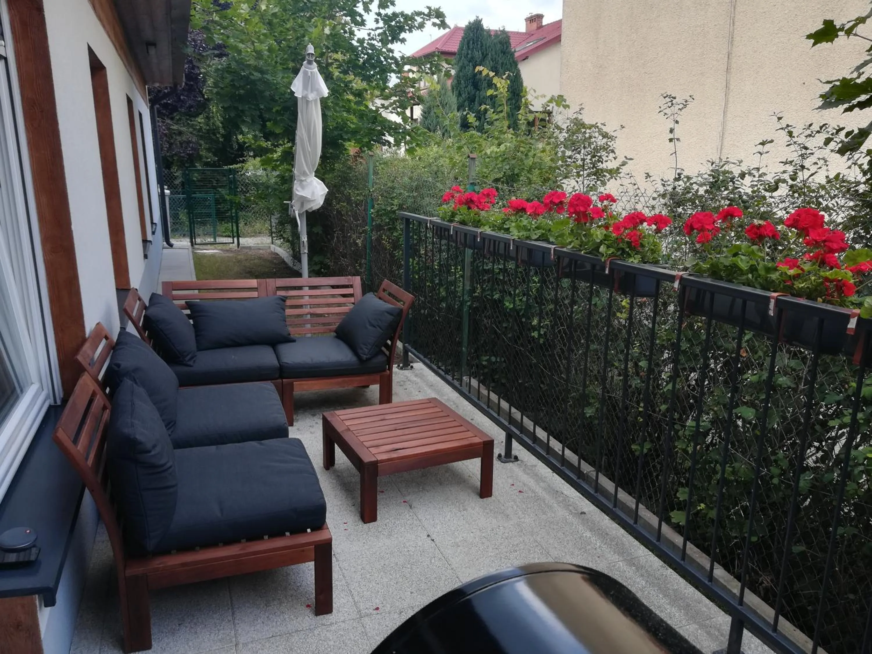 BBQ facilities in Dom gościnny Luk Luk
