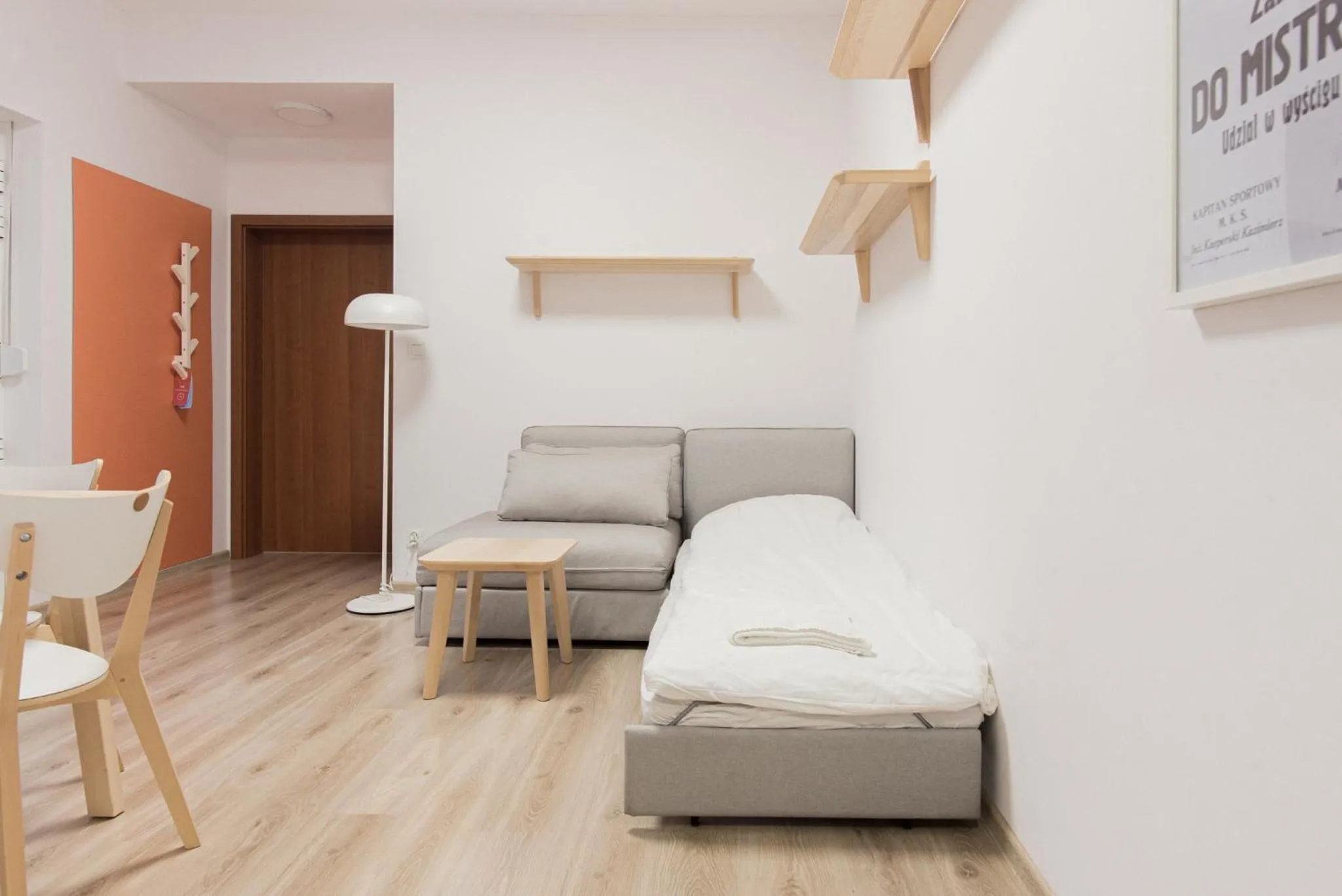 Living room, Bed in Dom gościnny Luk Luk