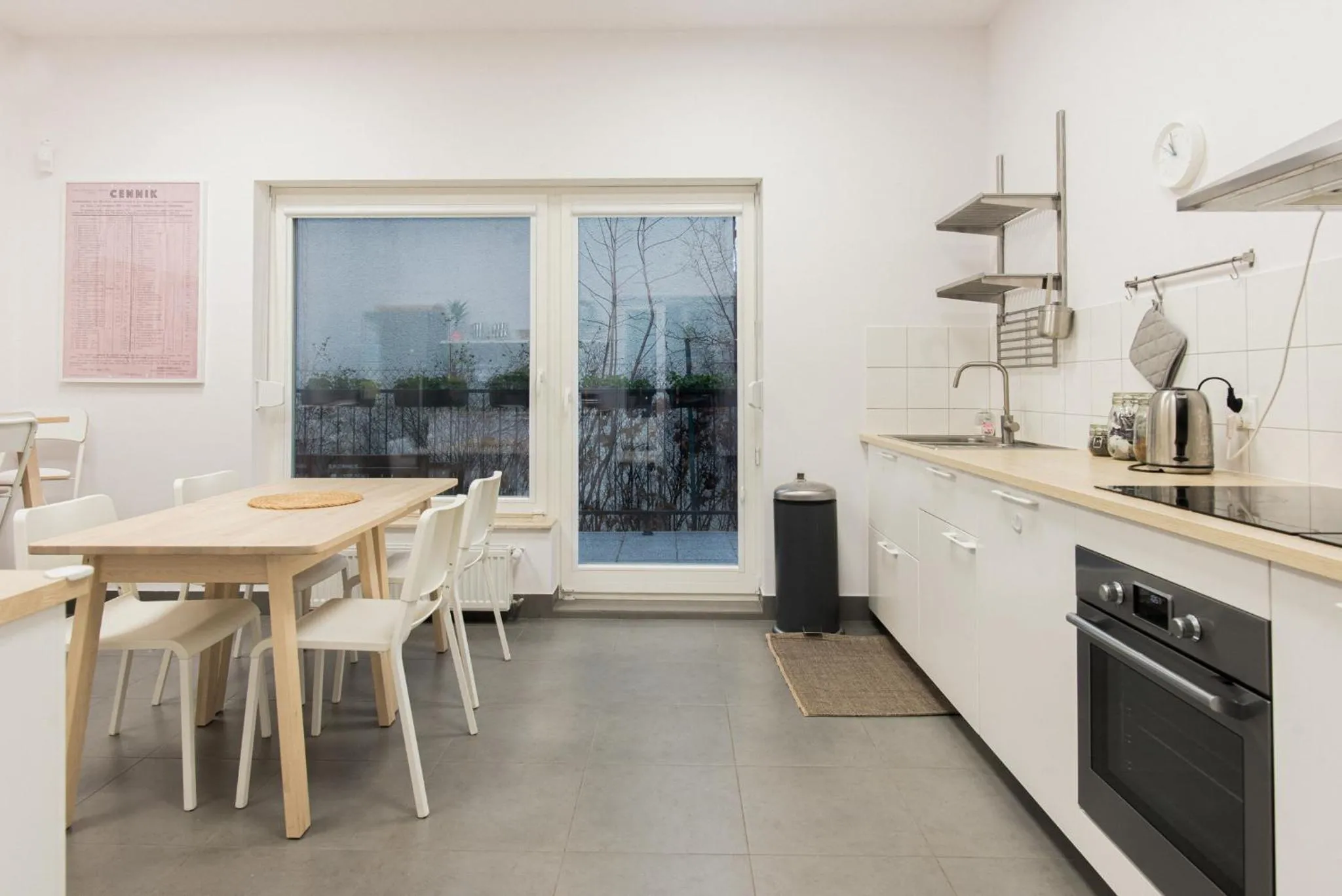 Kitchen or kitchenette in Dom gościnny Luk Luk