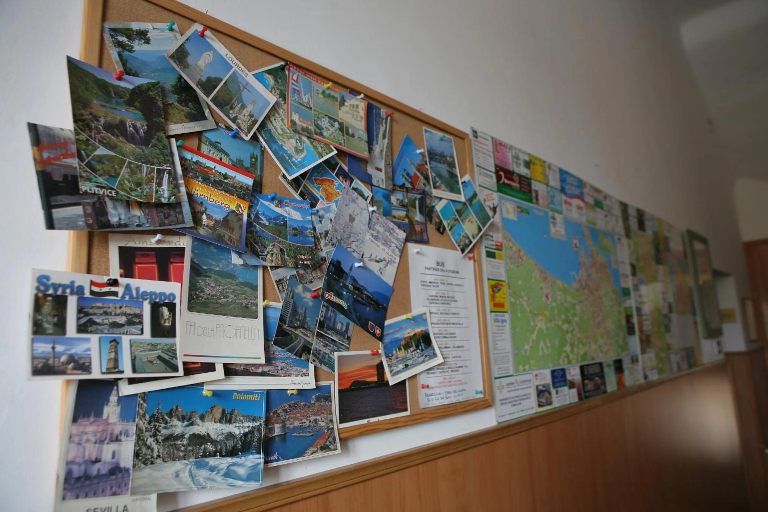 Decorative detail in Hotel Dorico