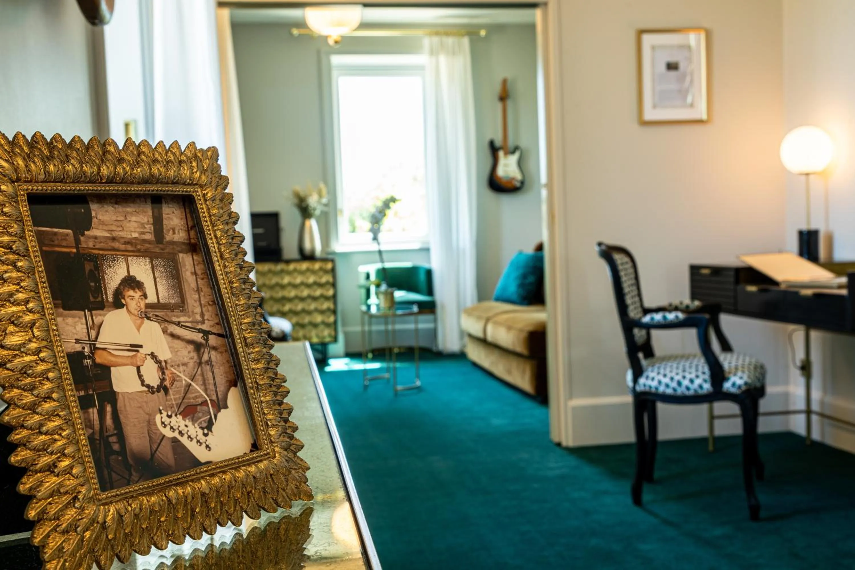 Seating area in Olivier Leflaive Hôtel Restaurants