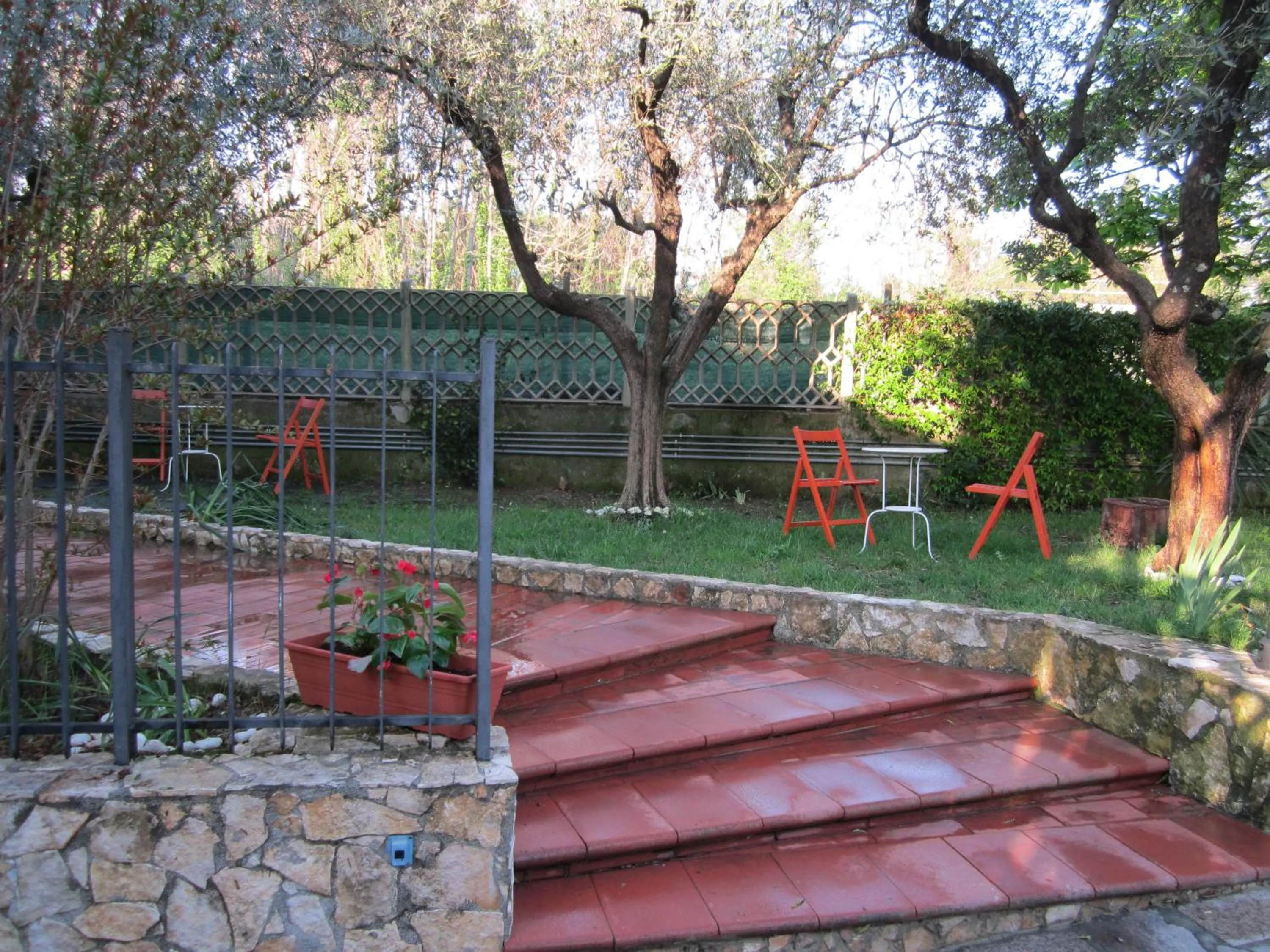 Garden in B&B Al Calcandola