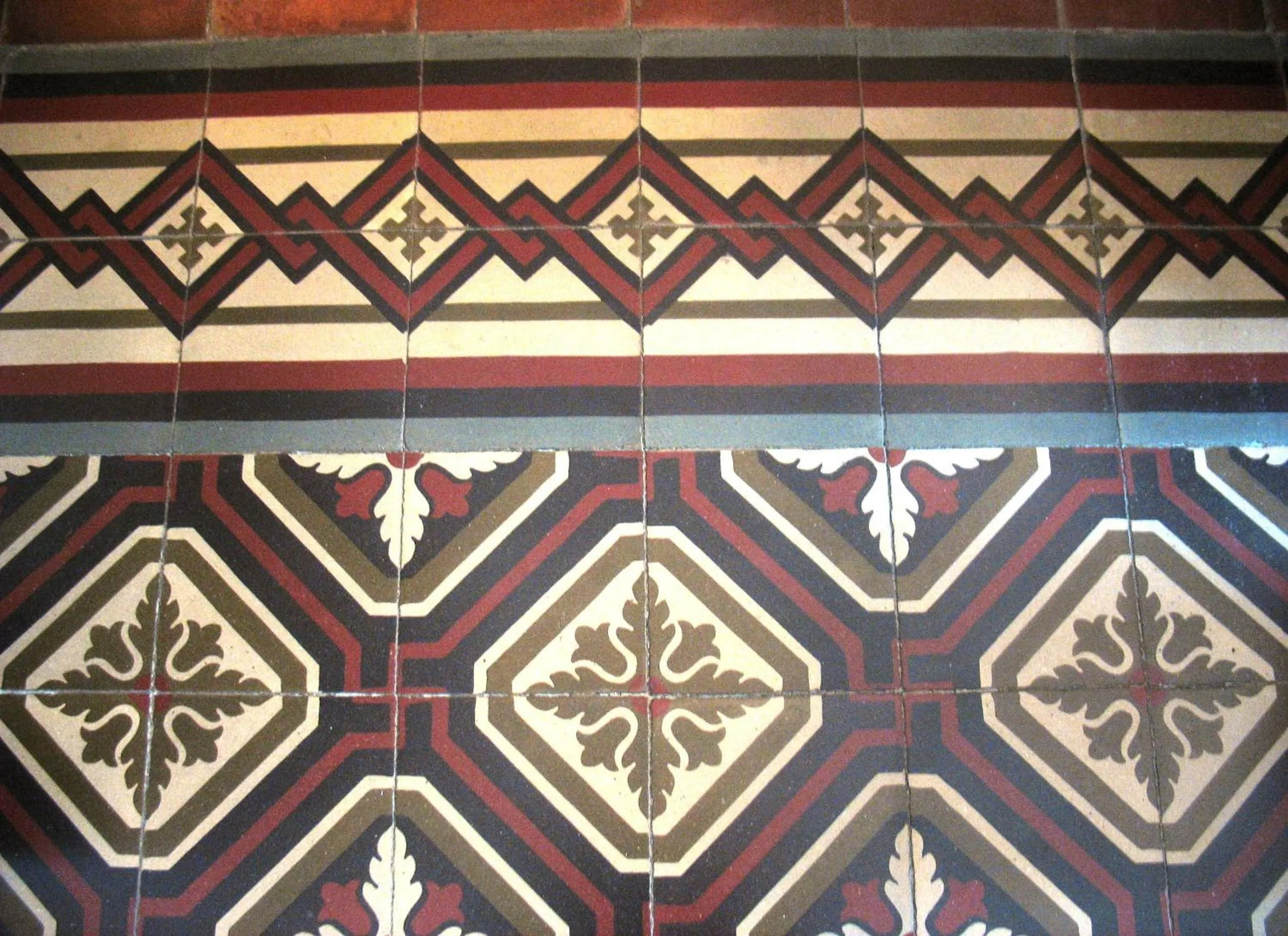 Decorative detail in Hotel Progresso