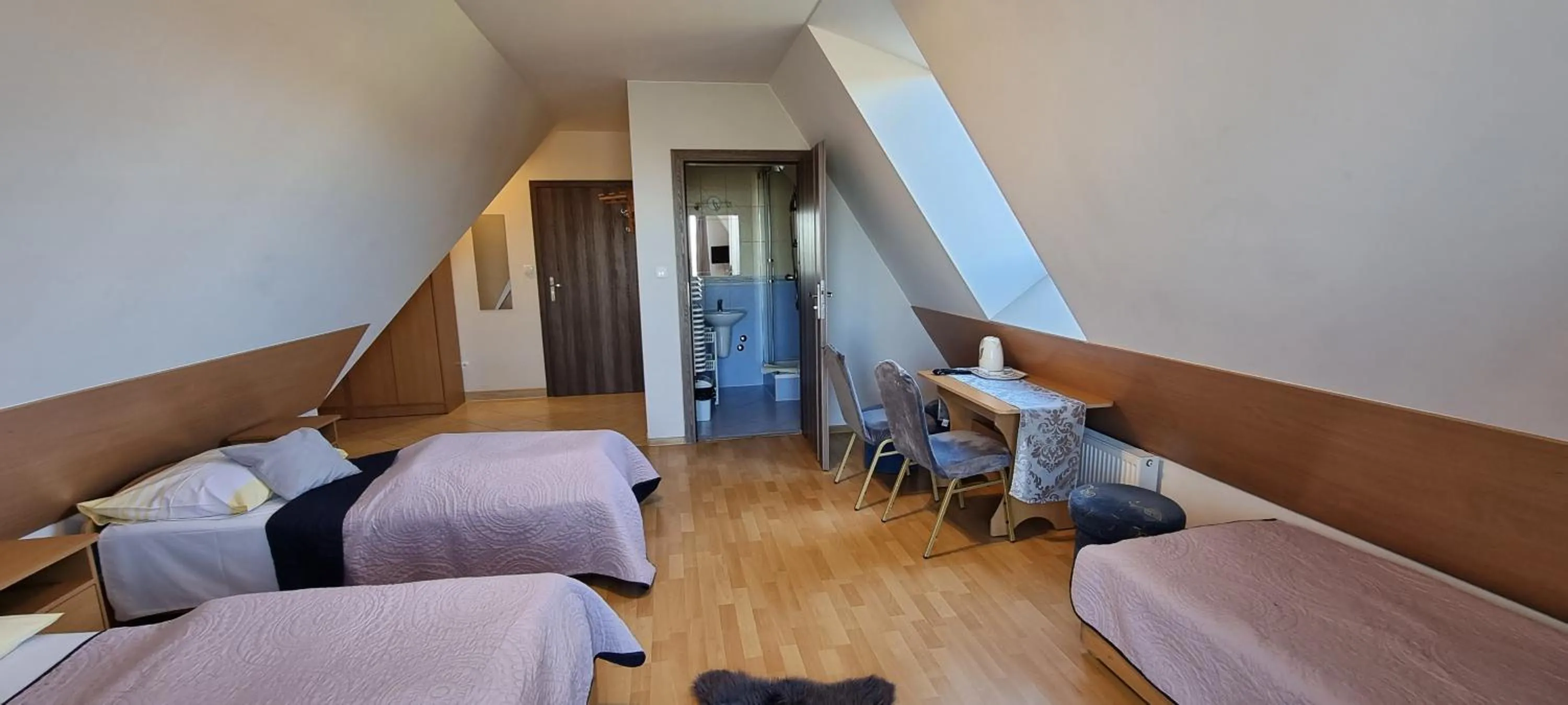 Bed in Villa Broniewskiego