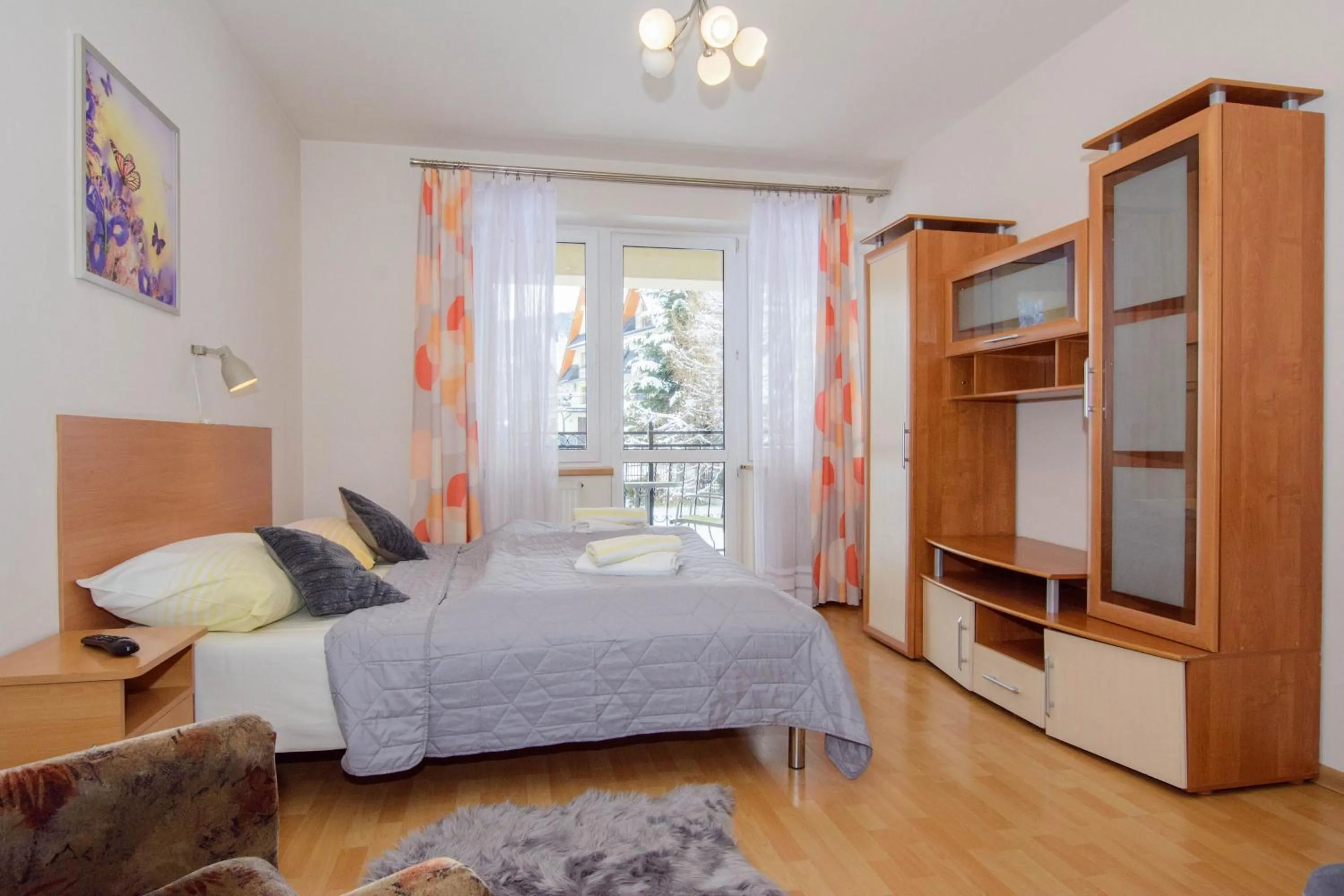 Bed in Villa Broniewskiego