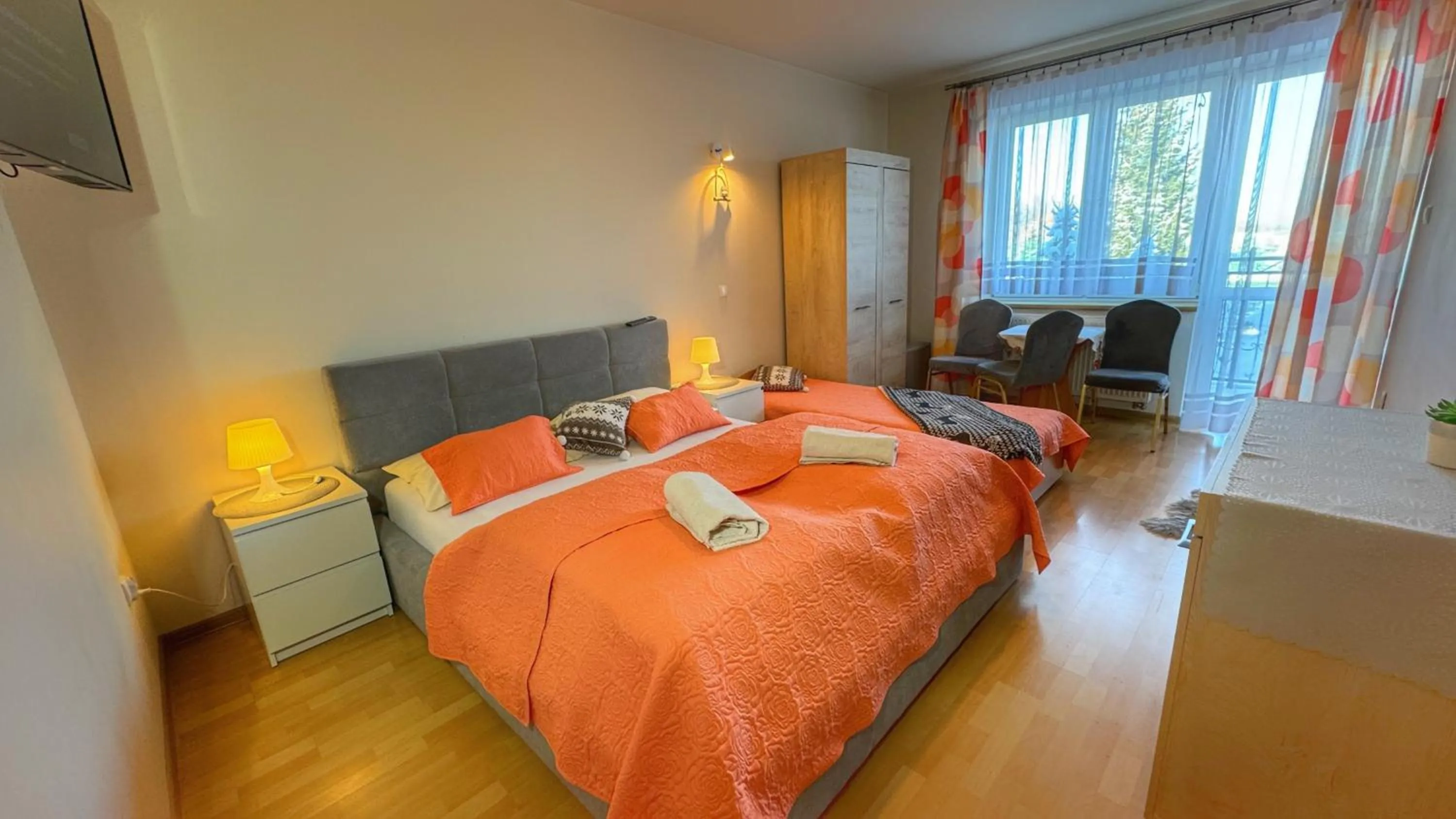 Bed in Villa Broniewskiego