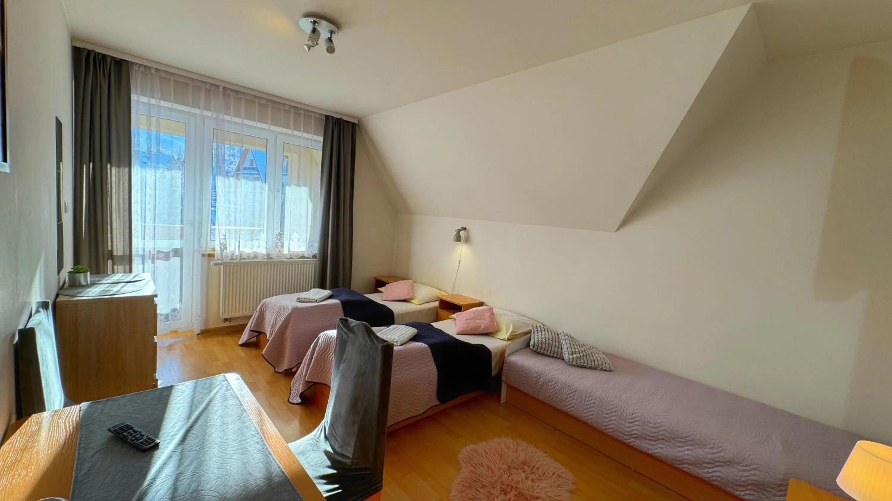 Bed in Villa Broniewskiego