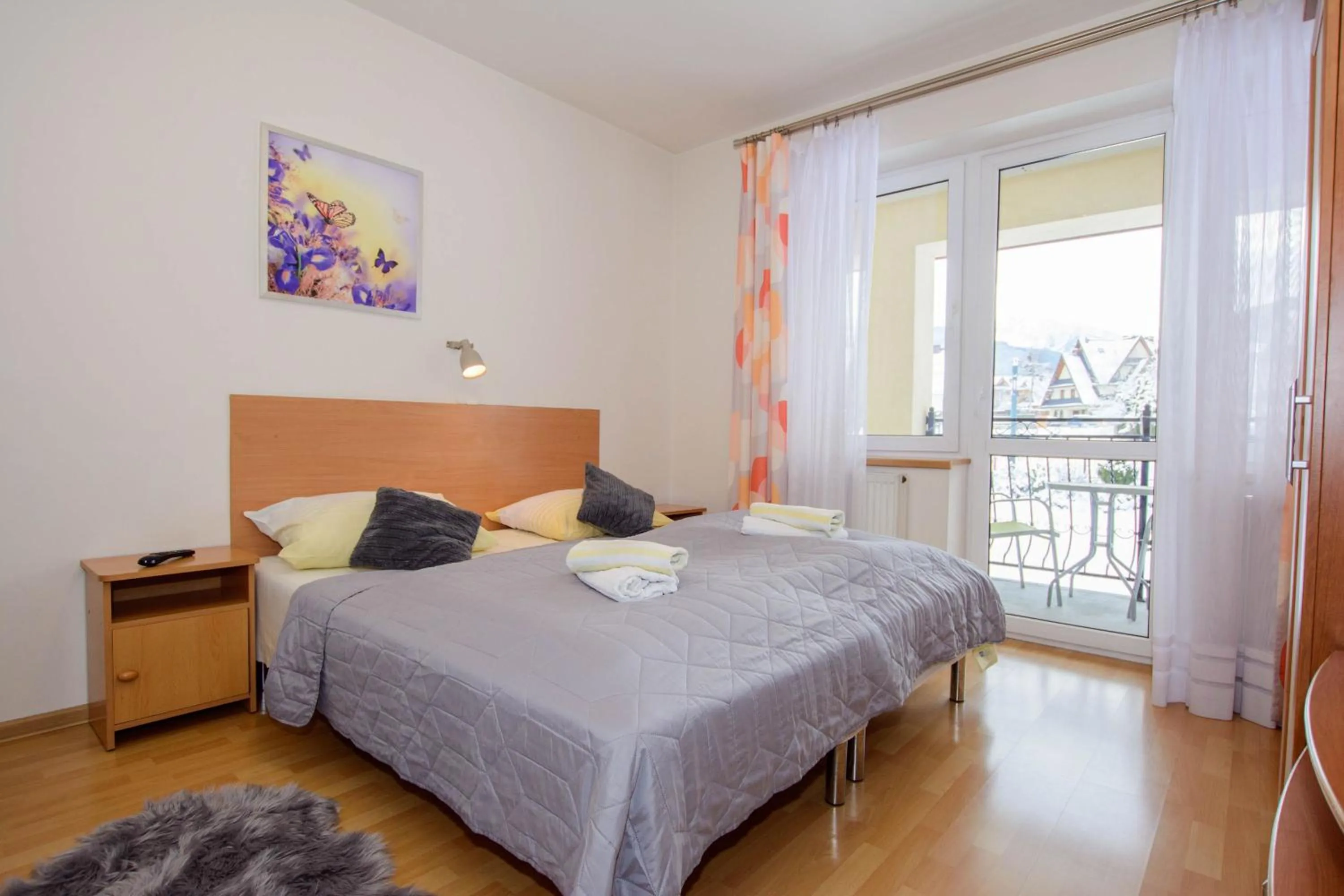 Bed in Villa Broniewskiego