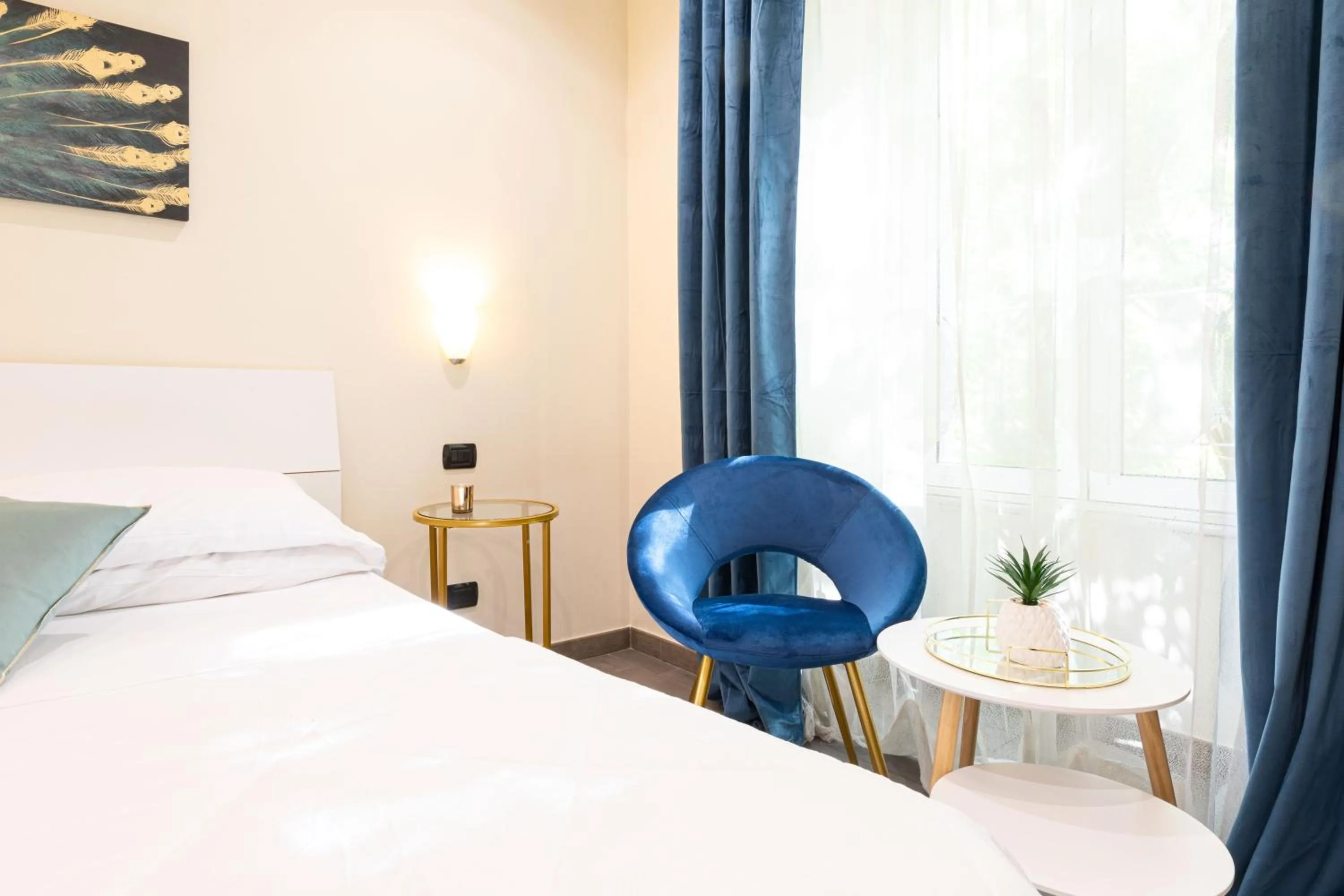 Bed in Cesar Vatican Rooms