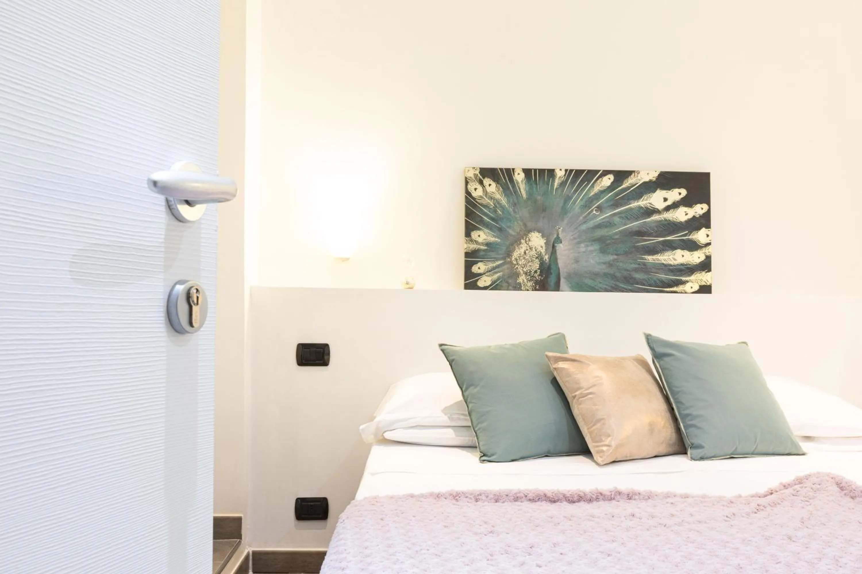 Bed in Cesar Vatican Rooms