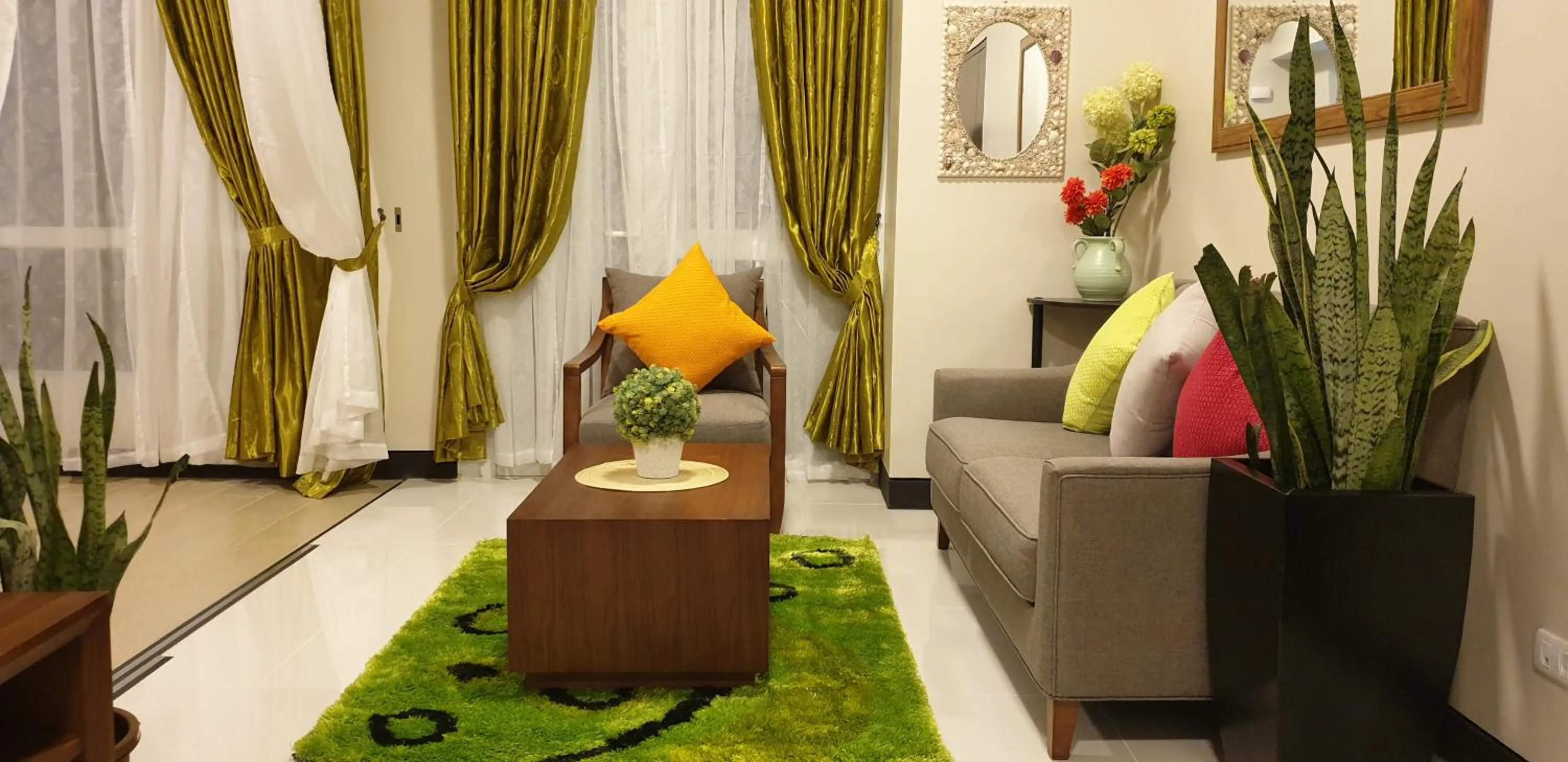 Mactan Newtown with Sun Set and Garden View