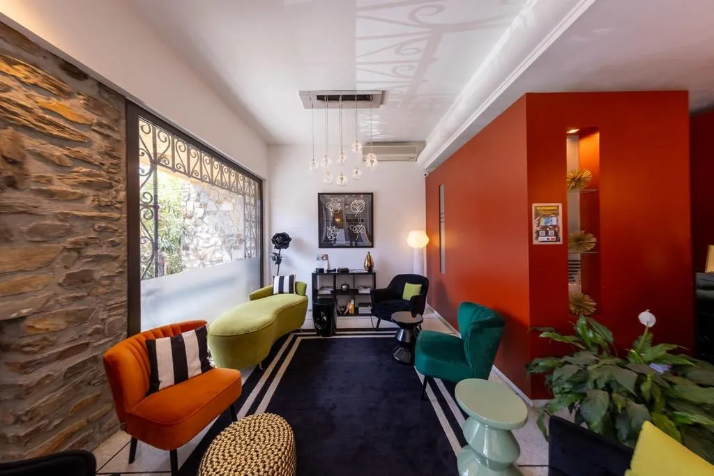 Lobby or reception in Le Madeloc Hôtel & Spa