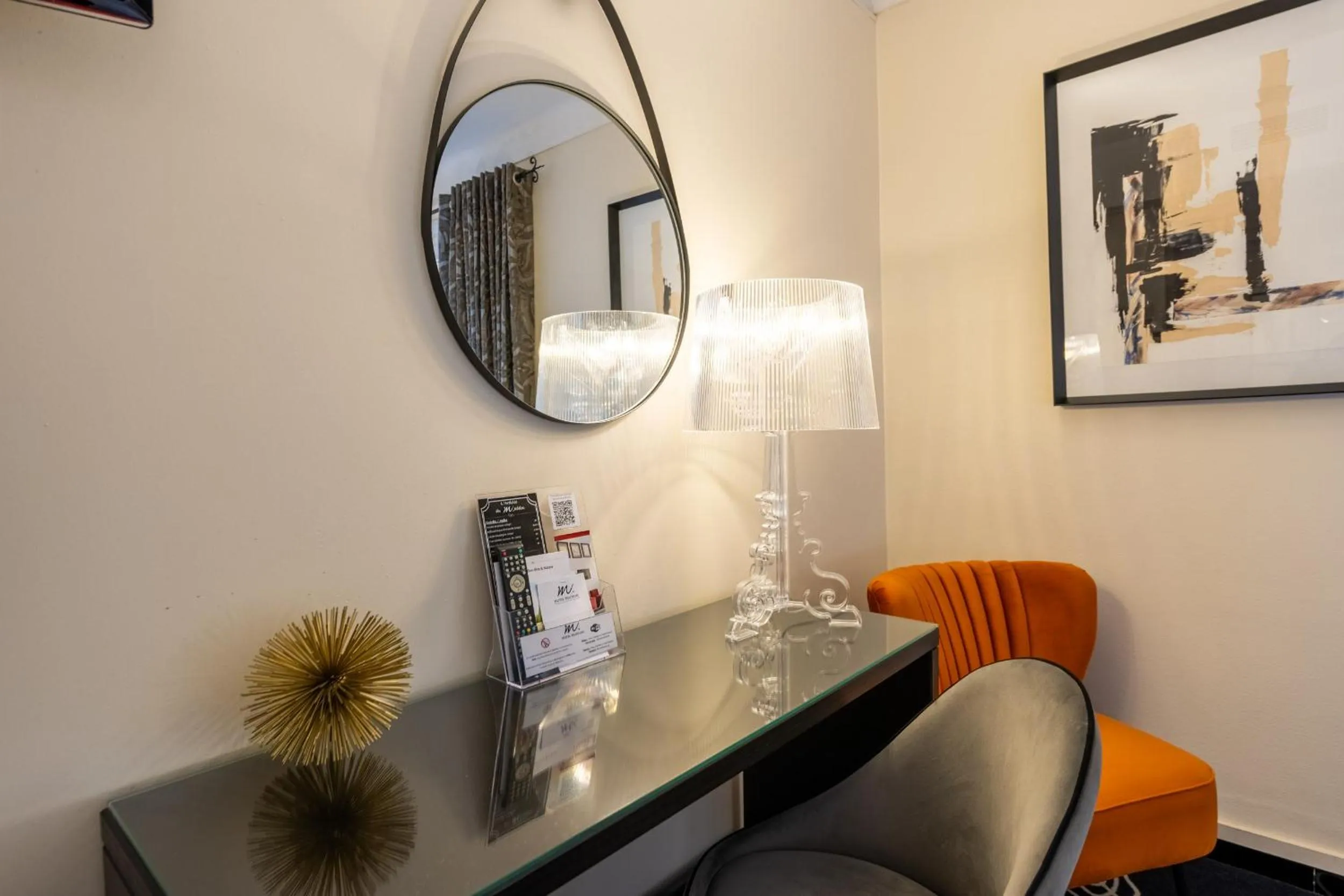 Seating area in Hôtel & Spa Le Madeloc - Collioure Centre