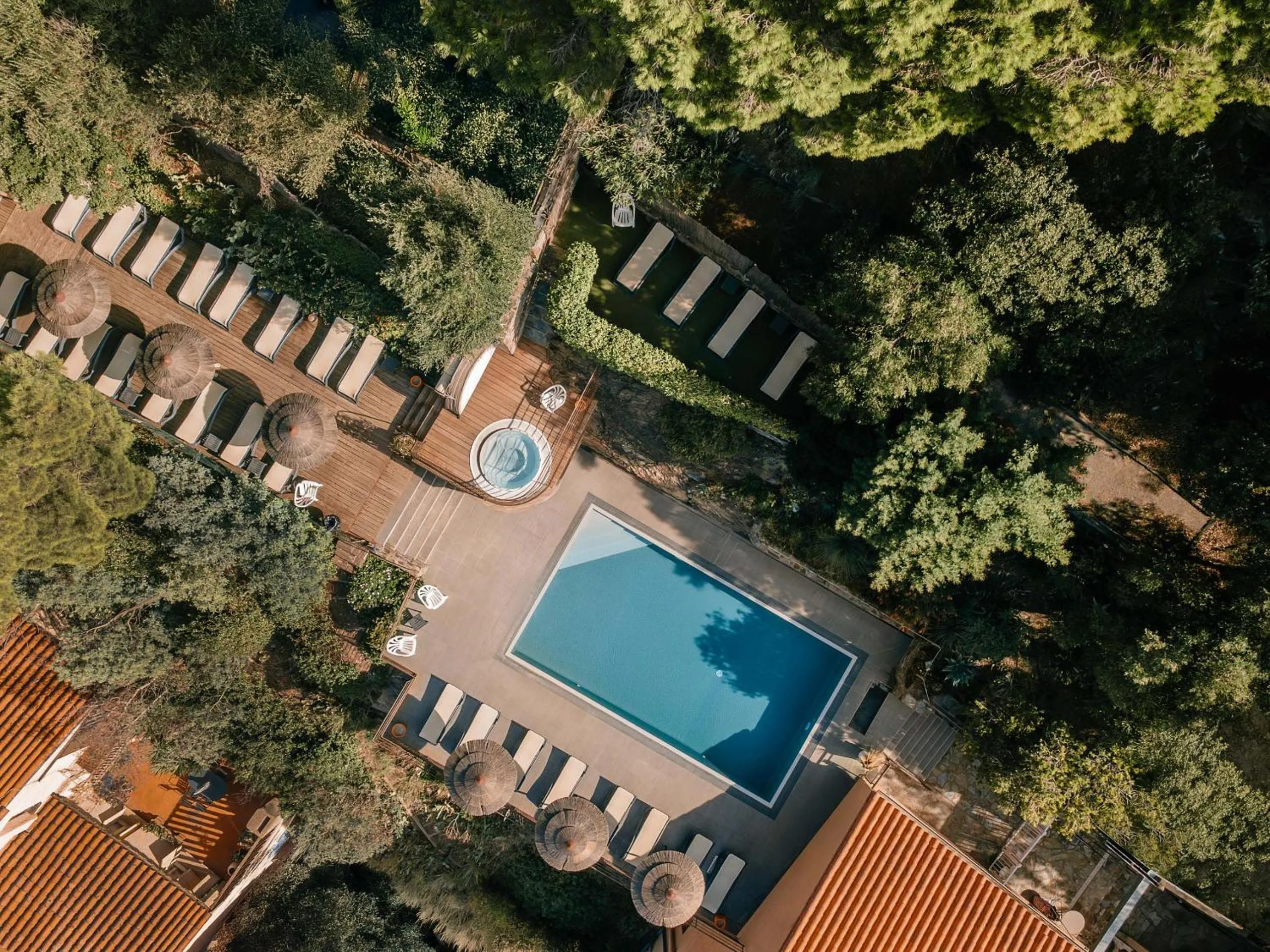 Swimming pool in Le Madeloc Hôtel & Spa