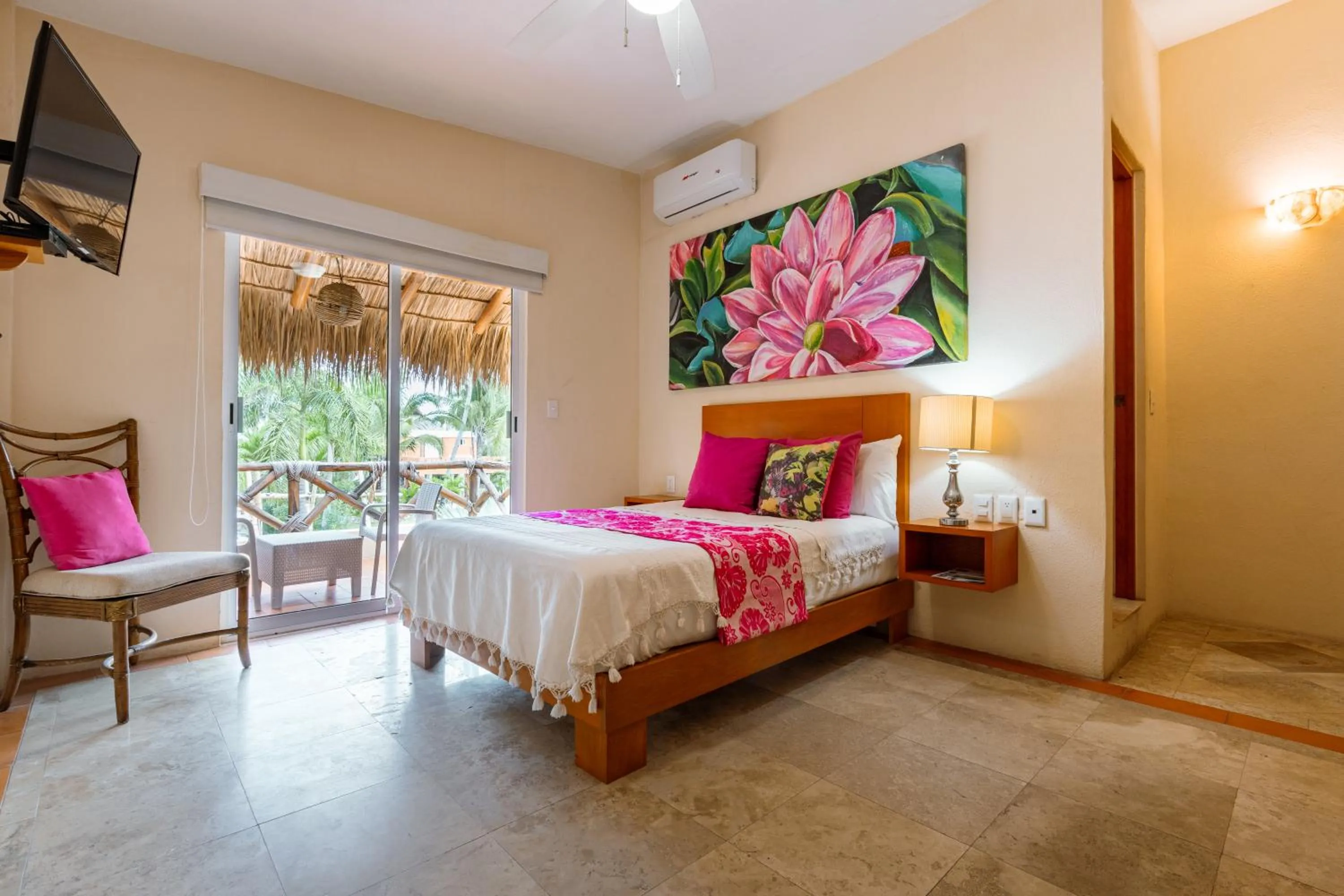 Bed in Rojo Manglar Acapulco