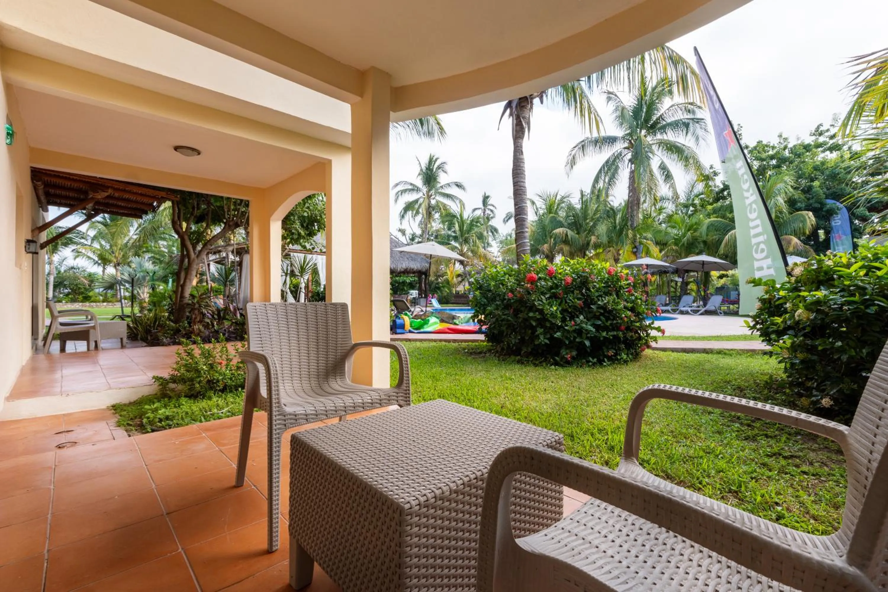 Garden in Rojo Manglar Acapulco