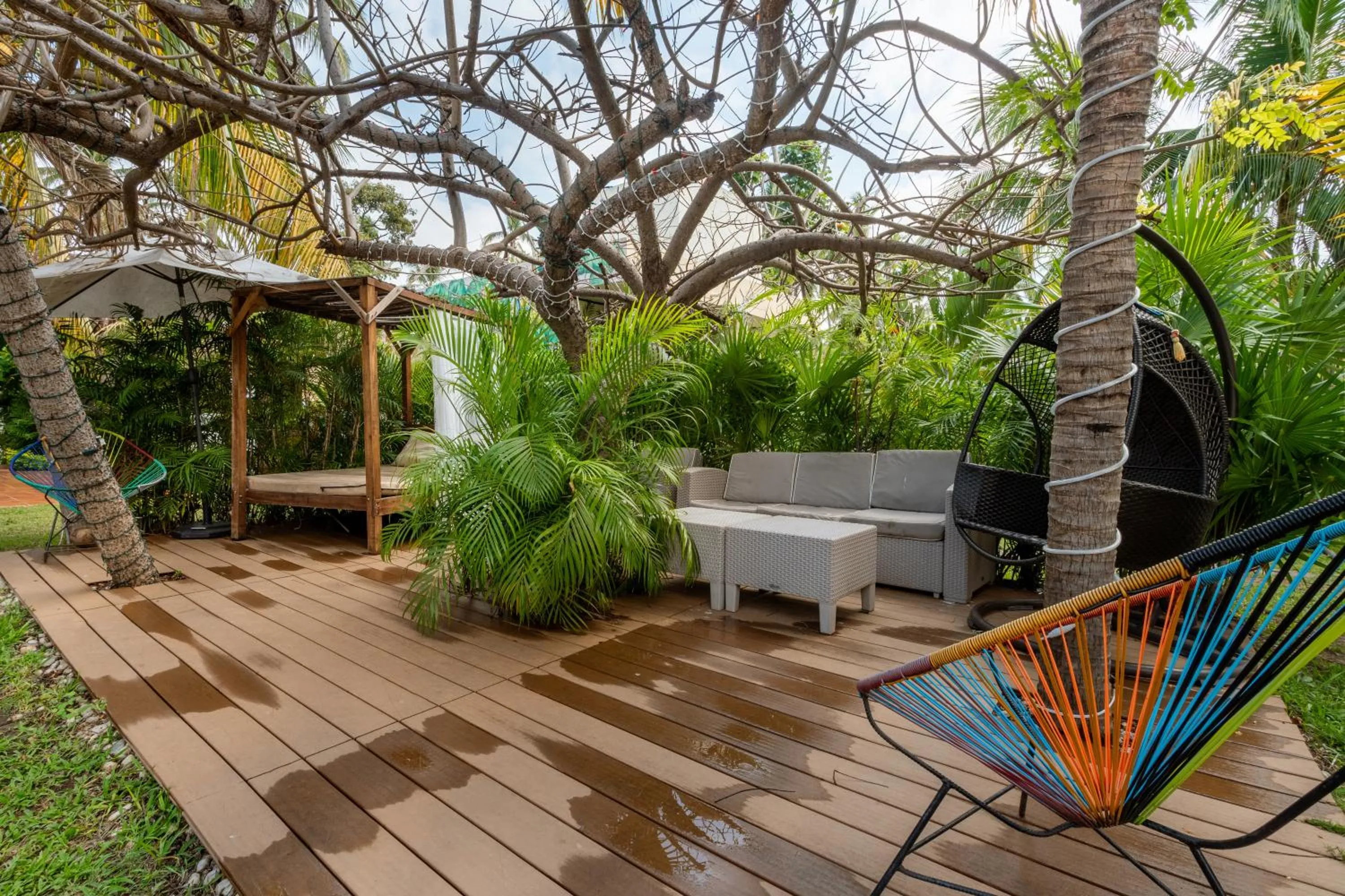 Patio in Rojo Manglar Acapulco