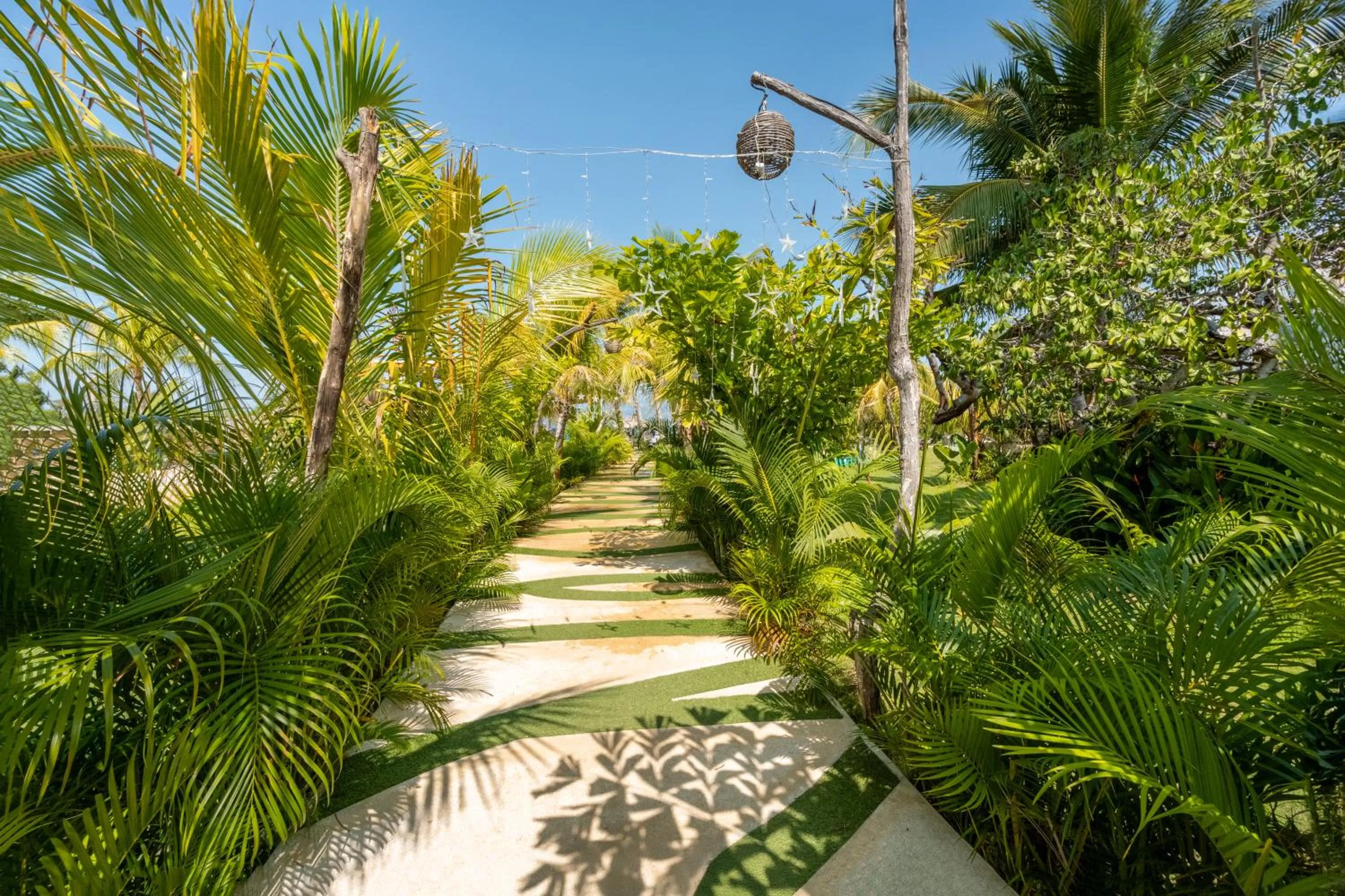 Garden in Rojo Manglar Acapulco