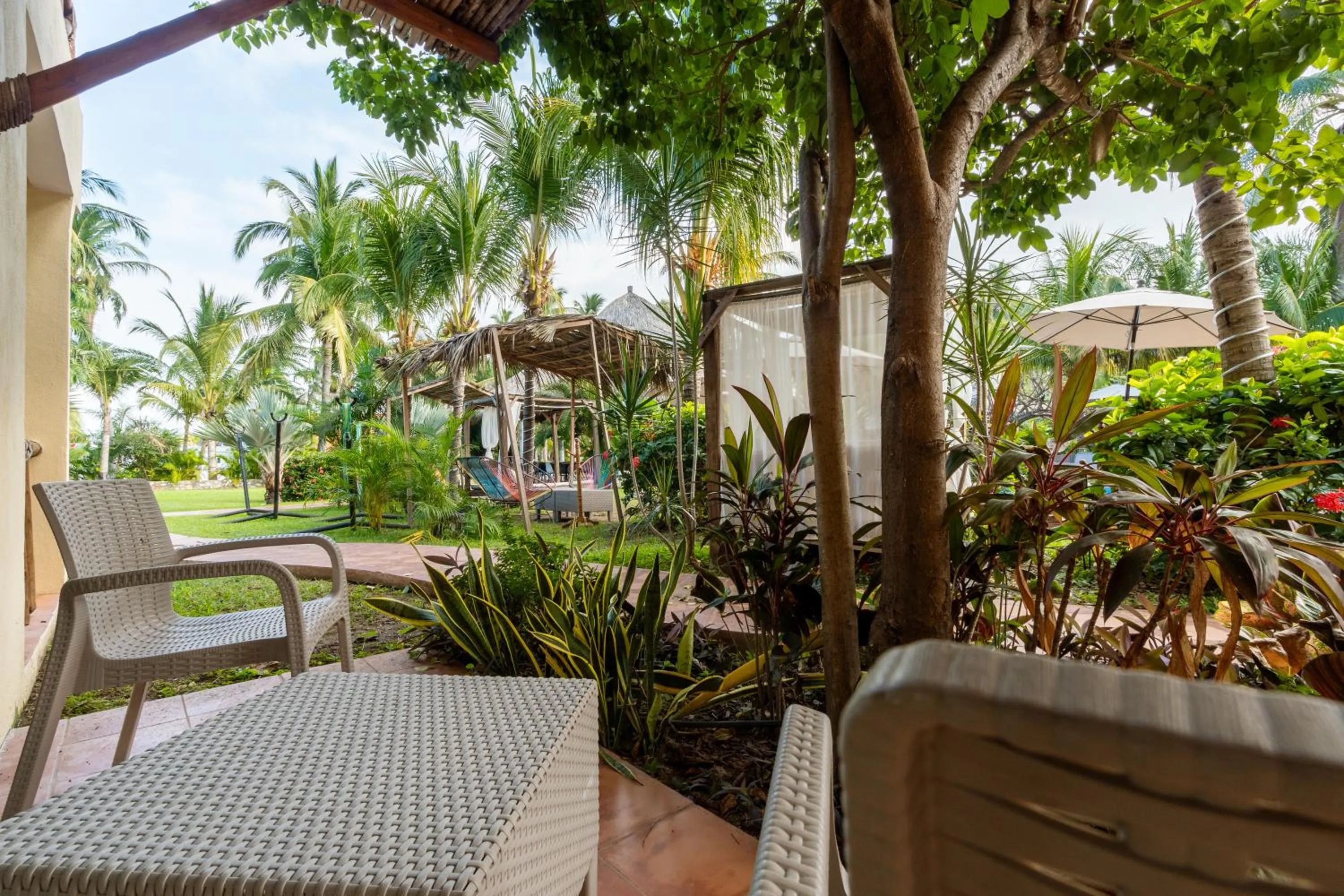 Garden in Rojo Manglar Acapulco
