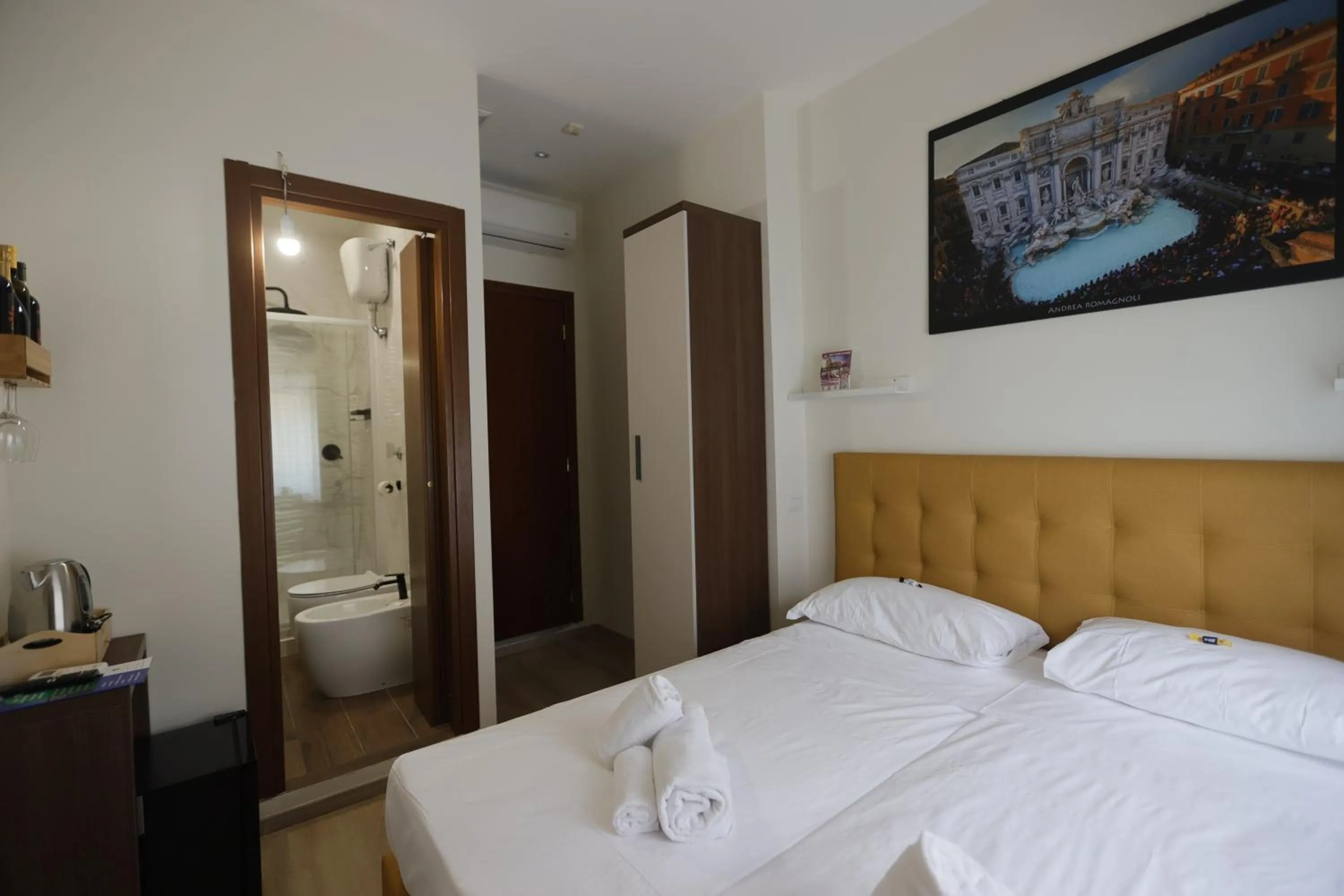 Bed in B&B A Picture of Rome