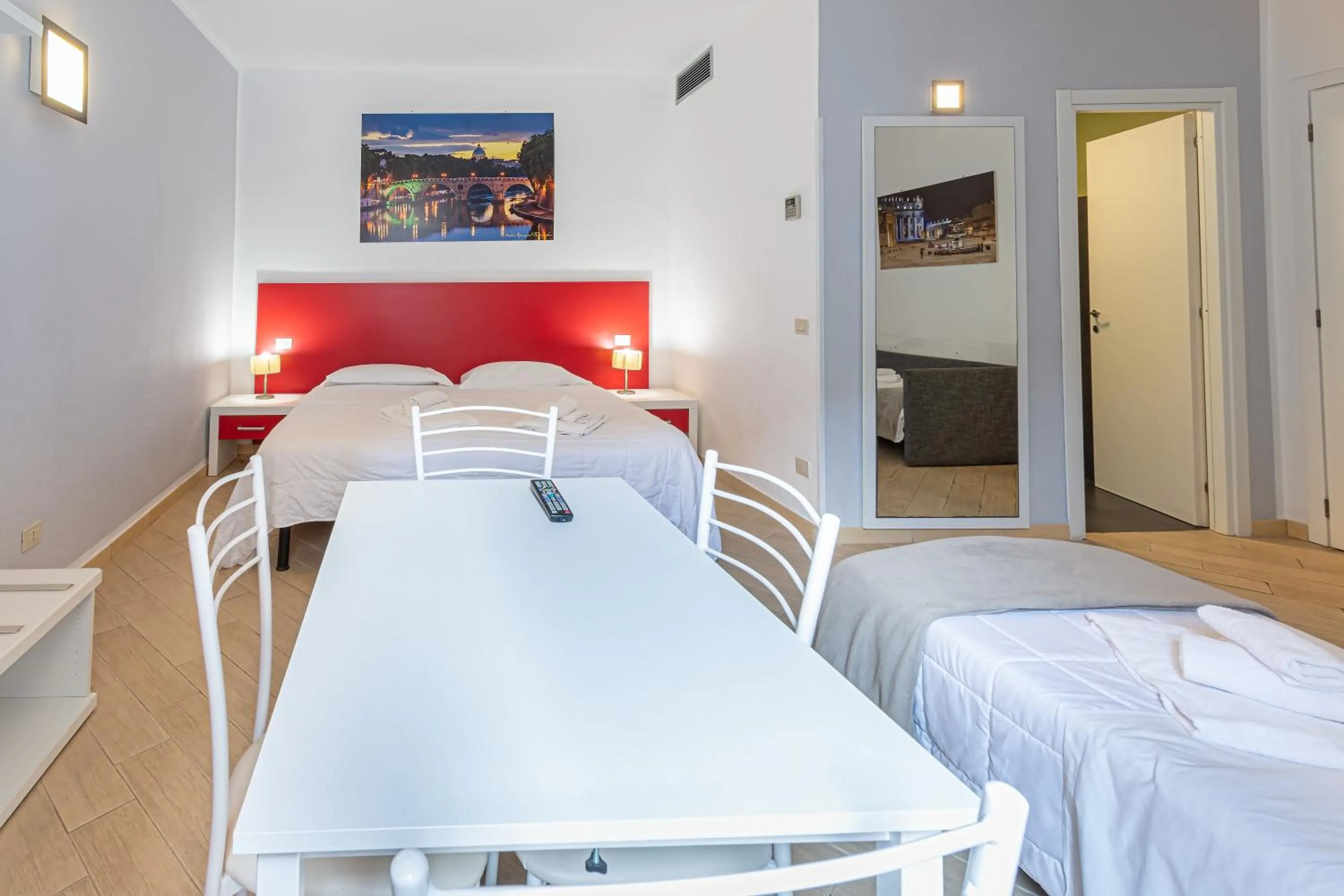 Bed in B&B A Picture of Rome