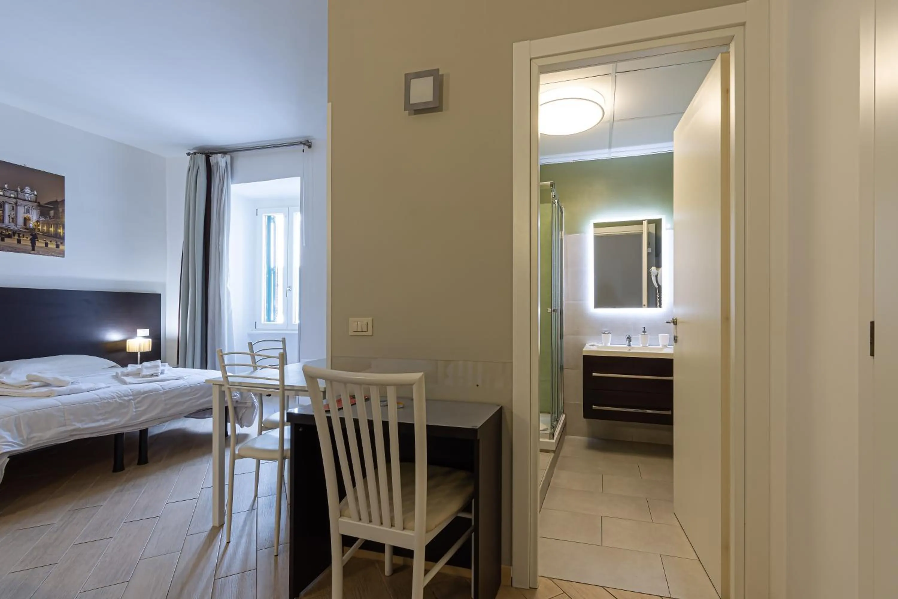 Bed in B&B A Picture of Rome