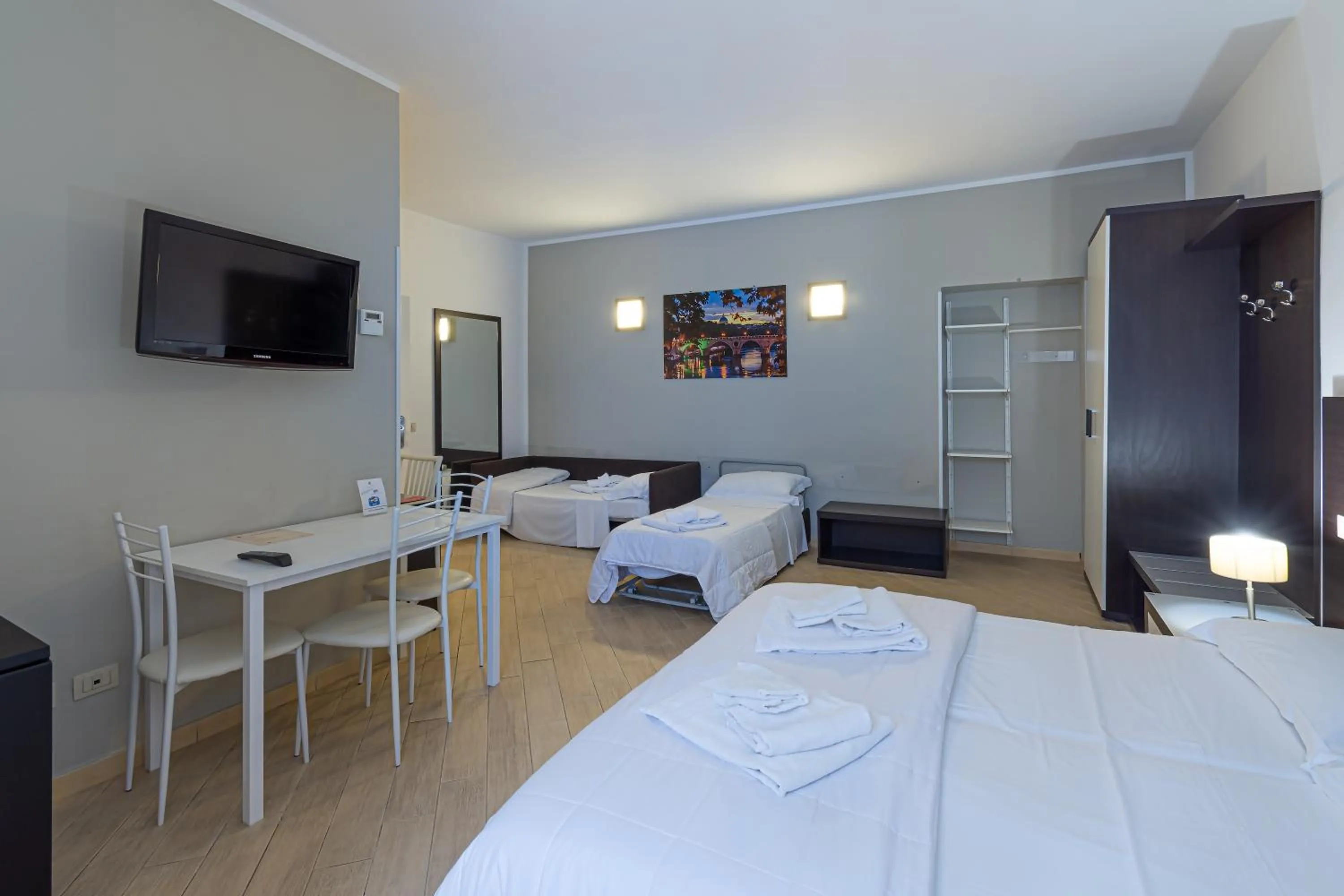 Bed in B&B A Picture of Rome