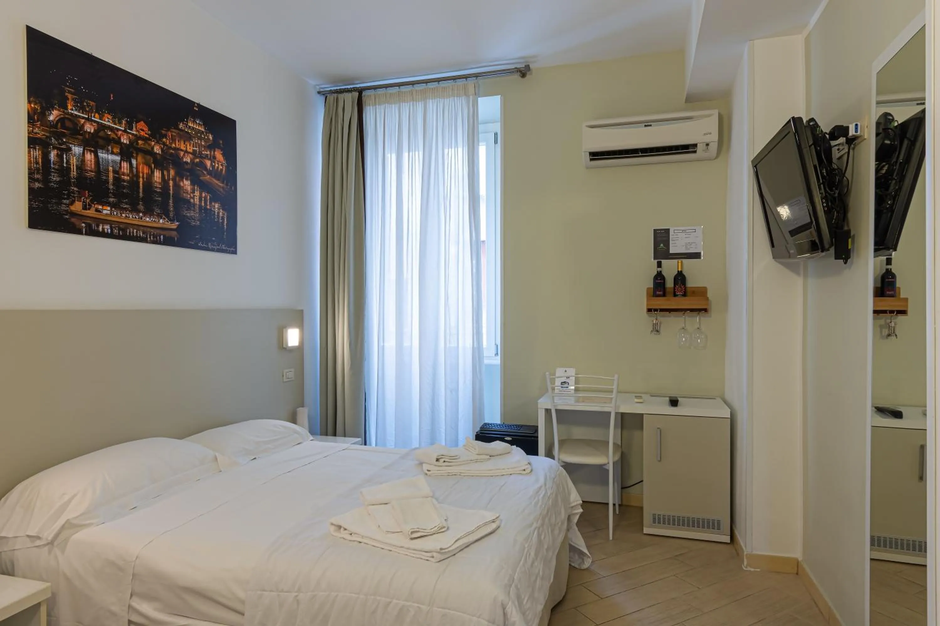 Bed in B&B A Picture of Rome