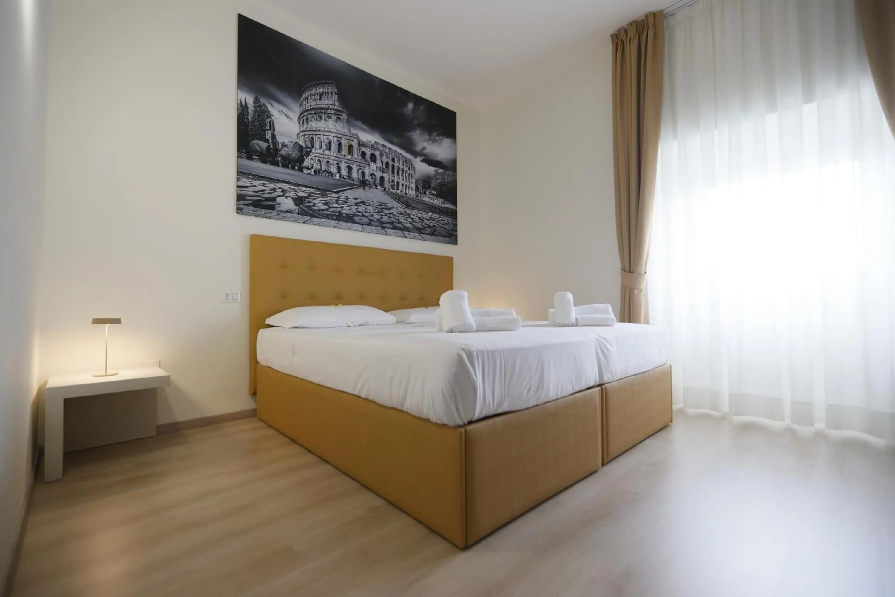 Bed in B&B A Picture of Rome