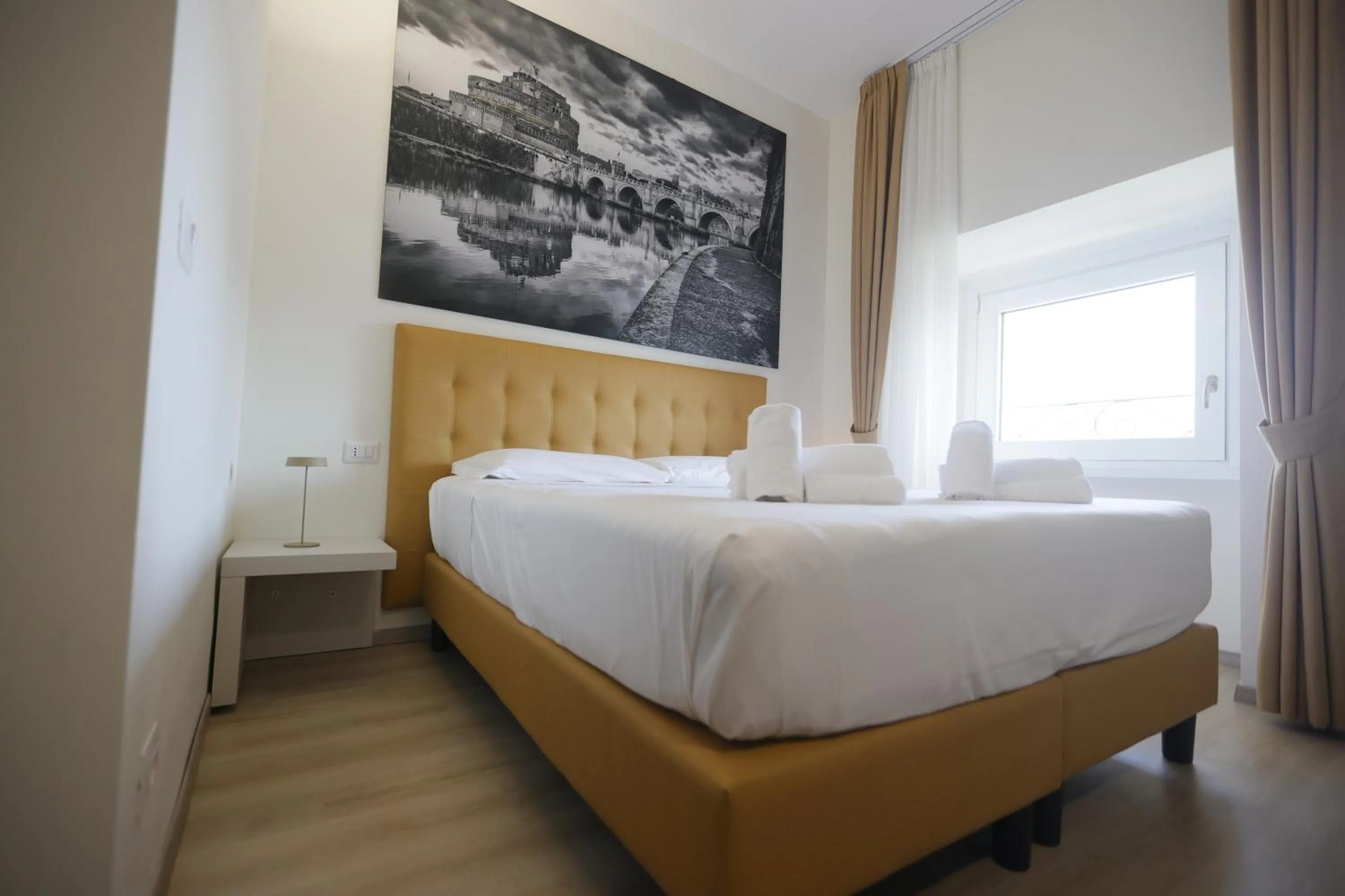 Bed in B&B A Picture of Rome