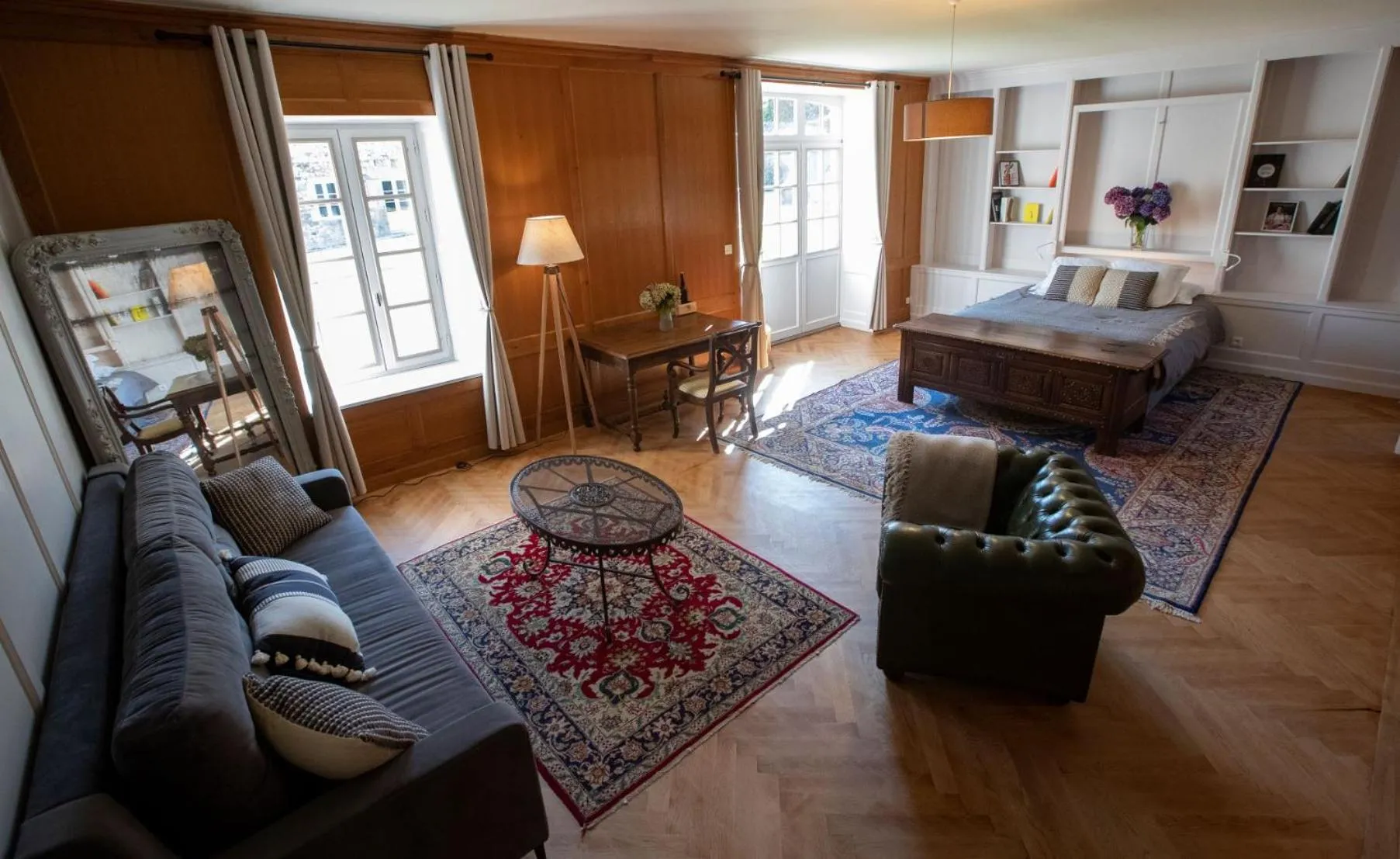 Bed in Manoir de Penn Lann