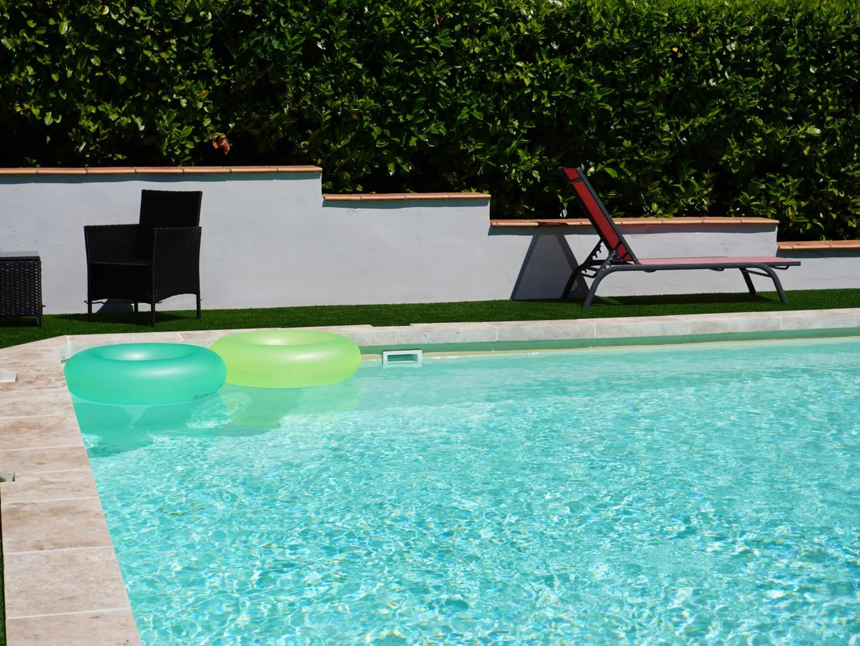 Swimming pool in Aubergade