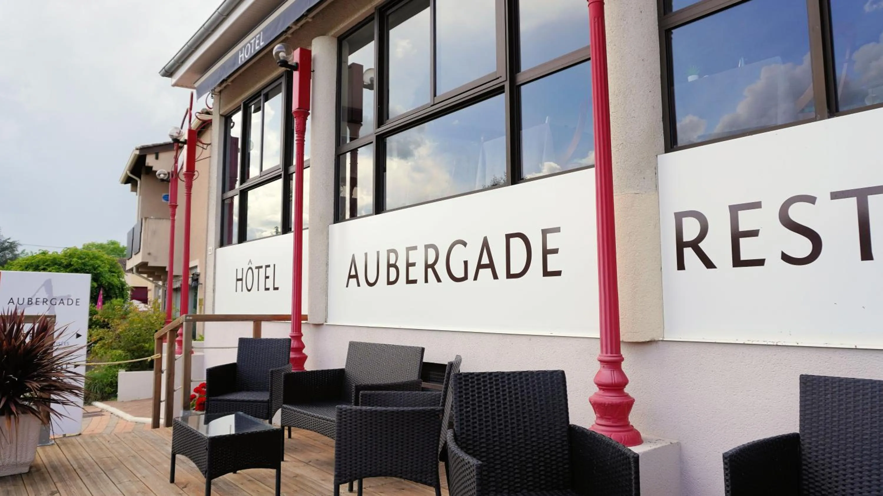 Property building in Aubergade