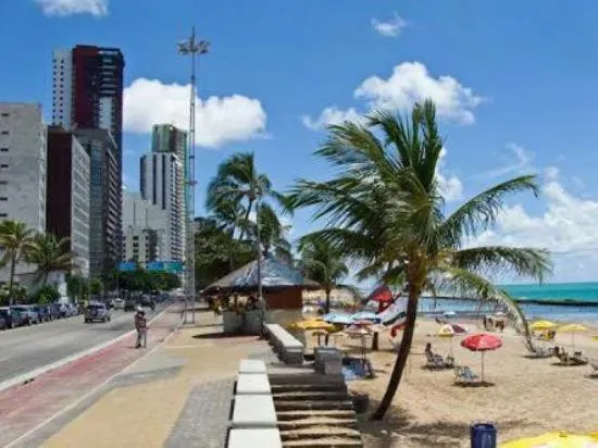 Beach in Flat Executive Beira Mar