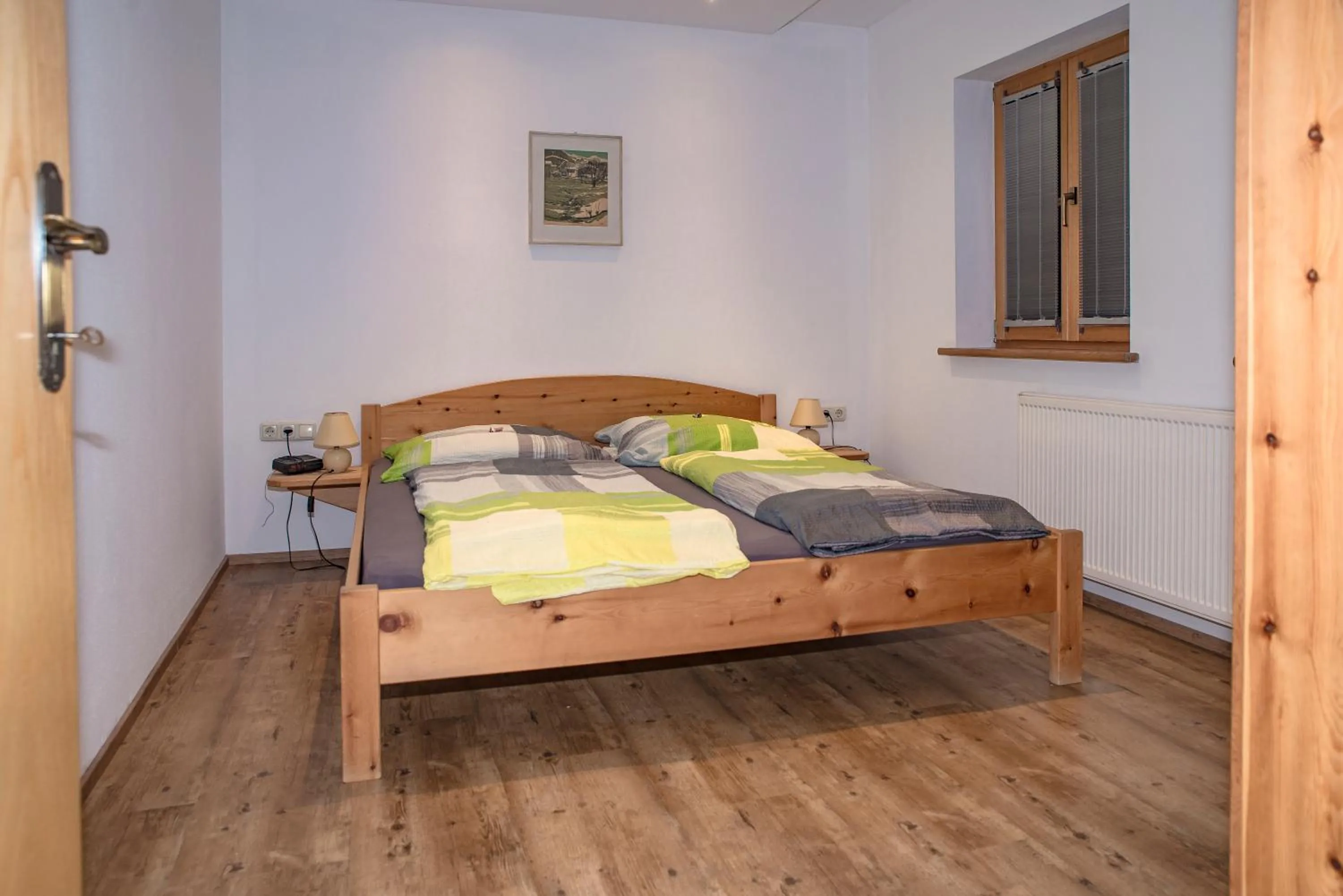 Bed in Apartment Bachmaier