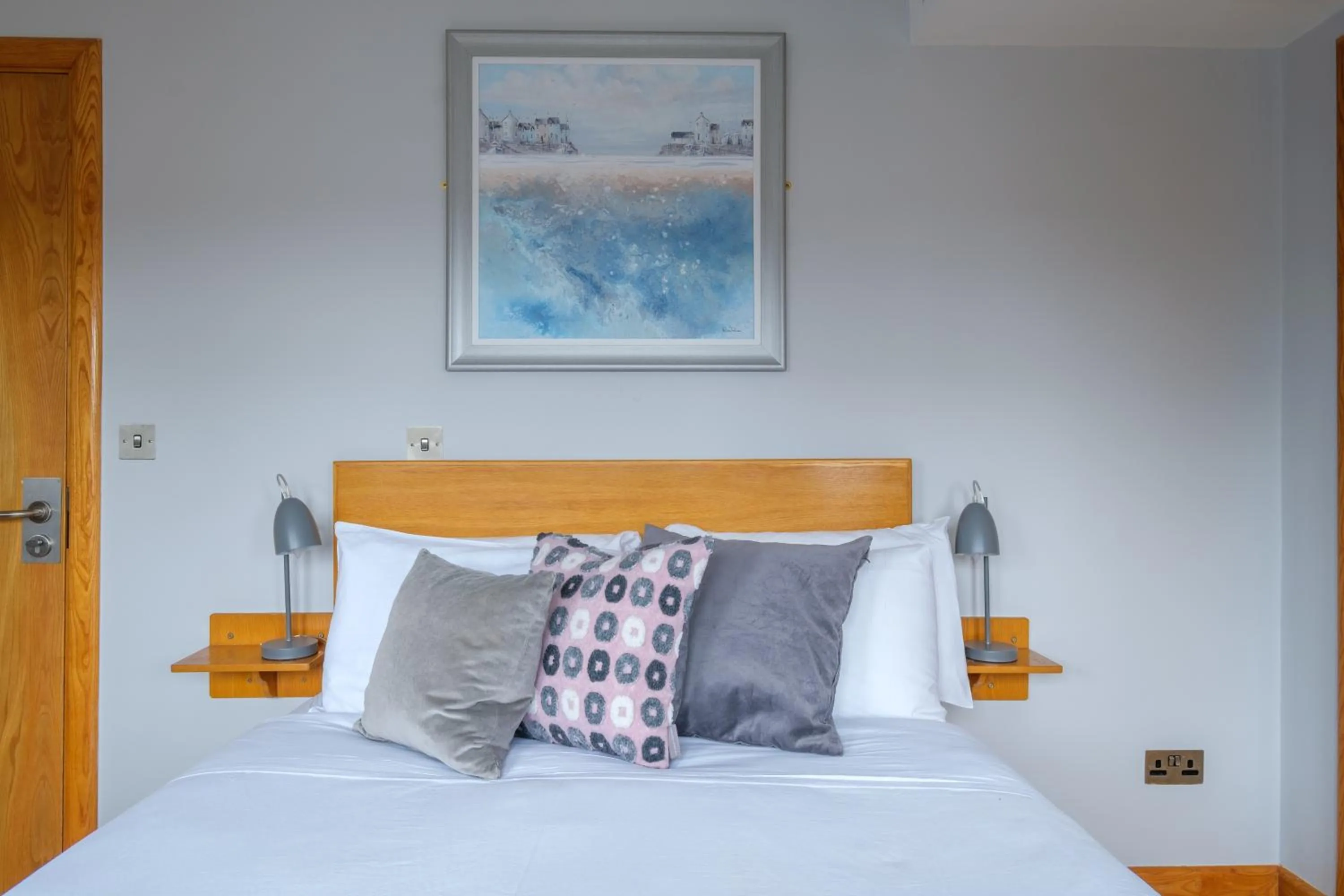 Bed in The Eyre Square Townhouse