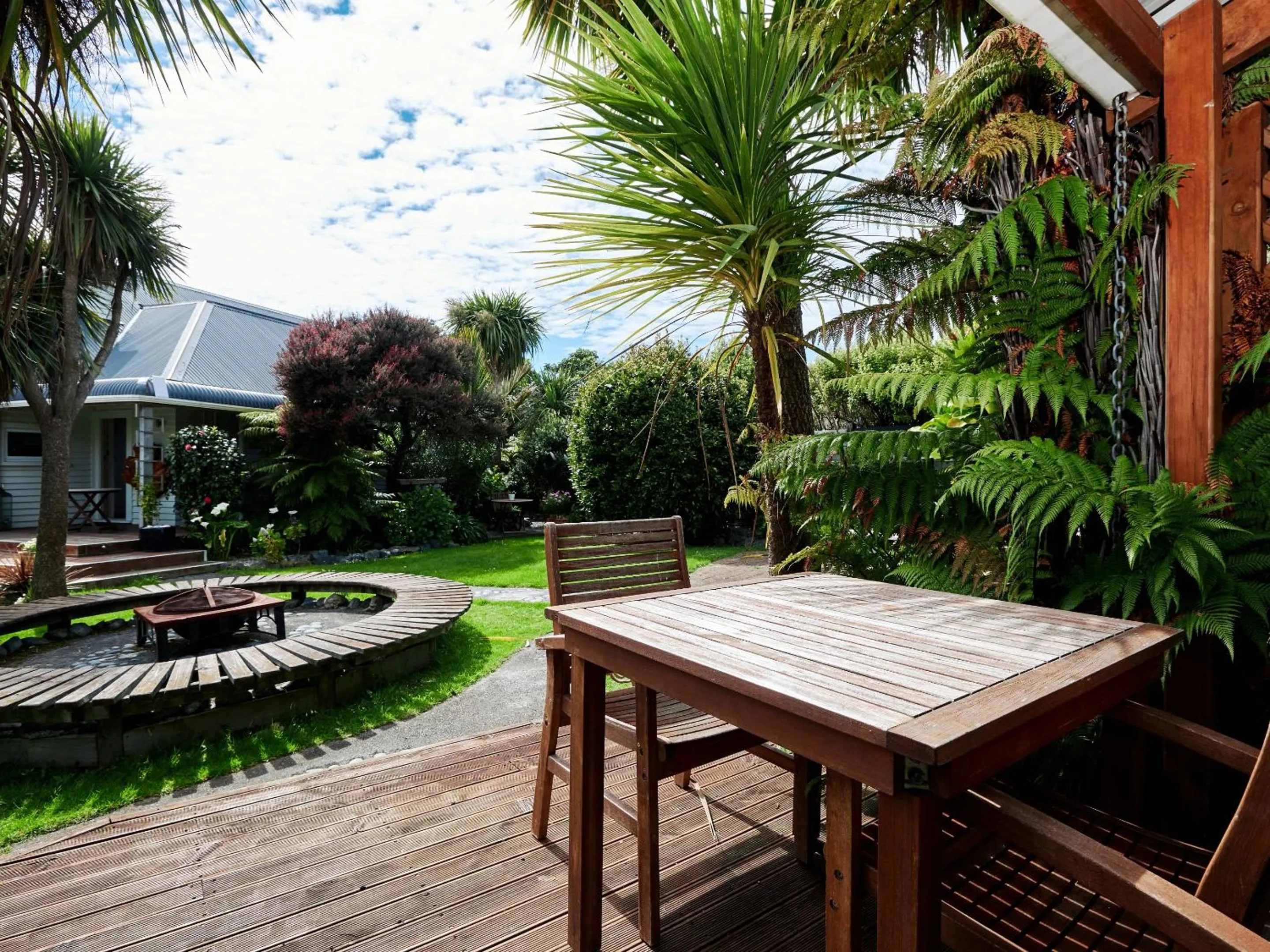 Patio in Lemon Tree Lodge