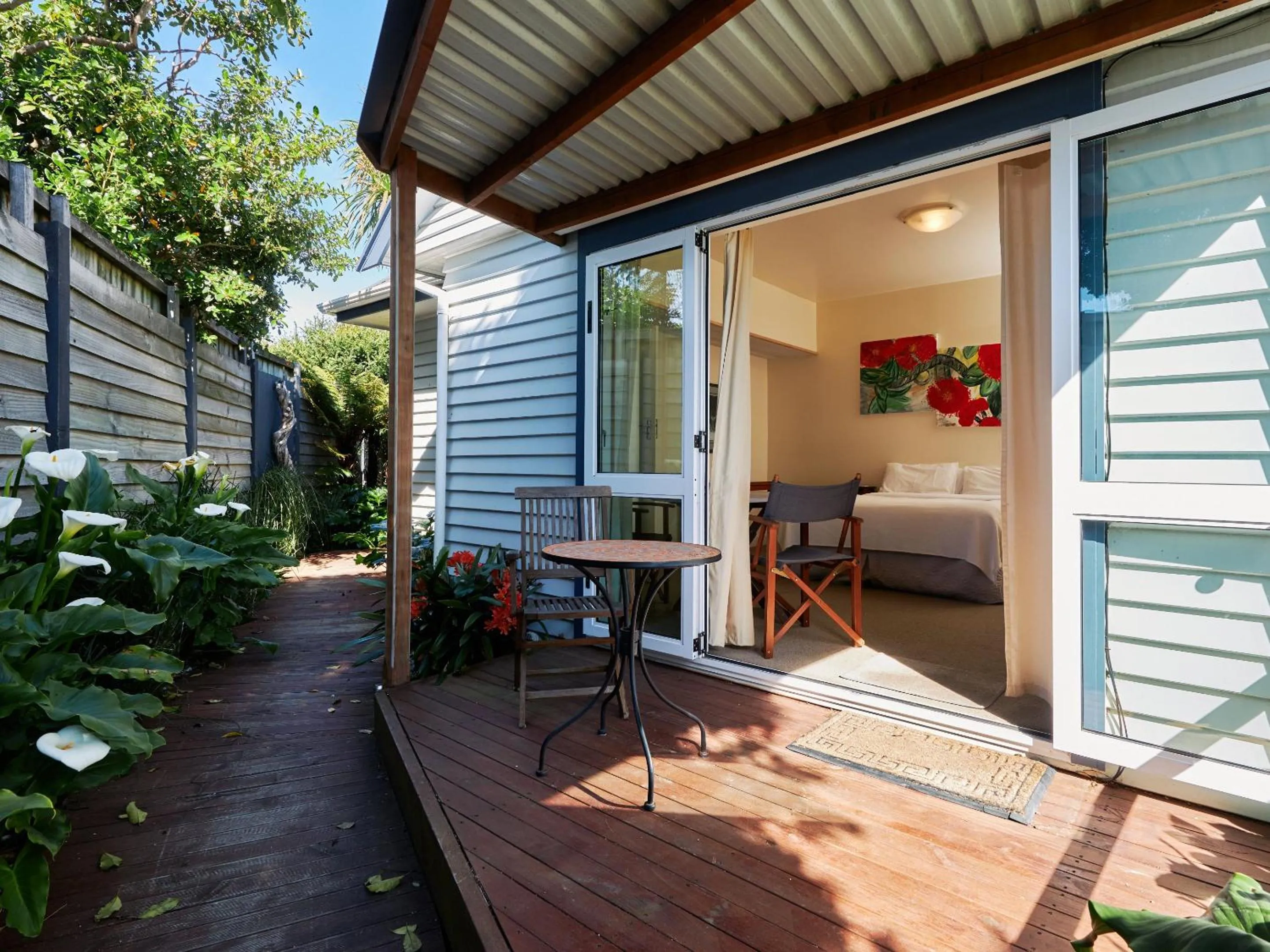 Patio in Lemon Tree Lodge