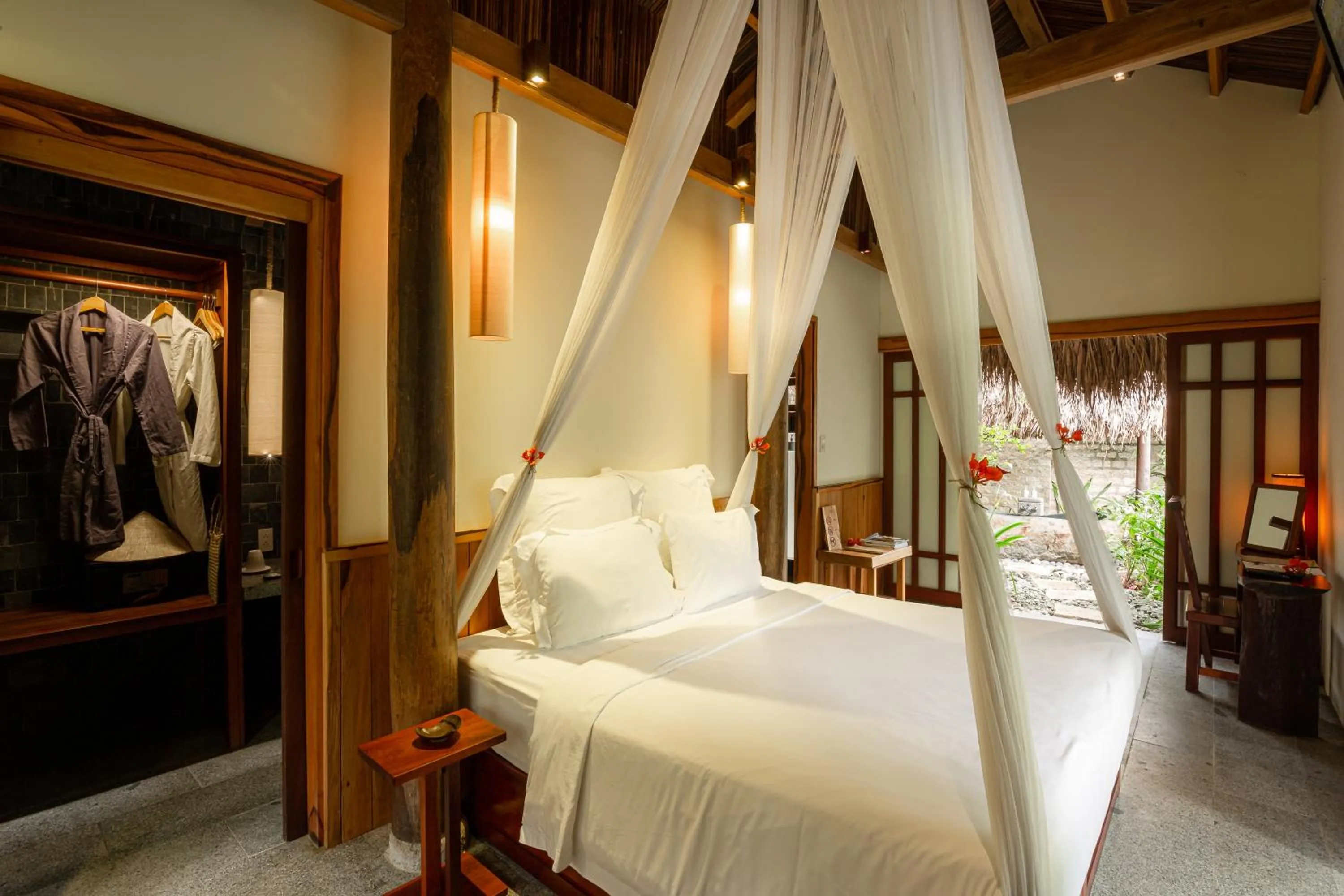 Bed in The Trang Villas