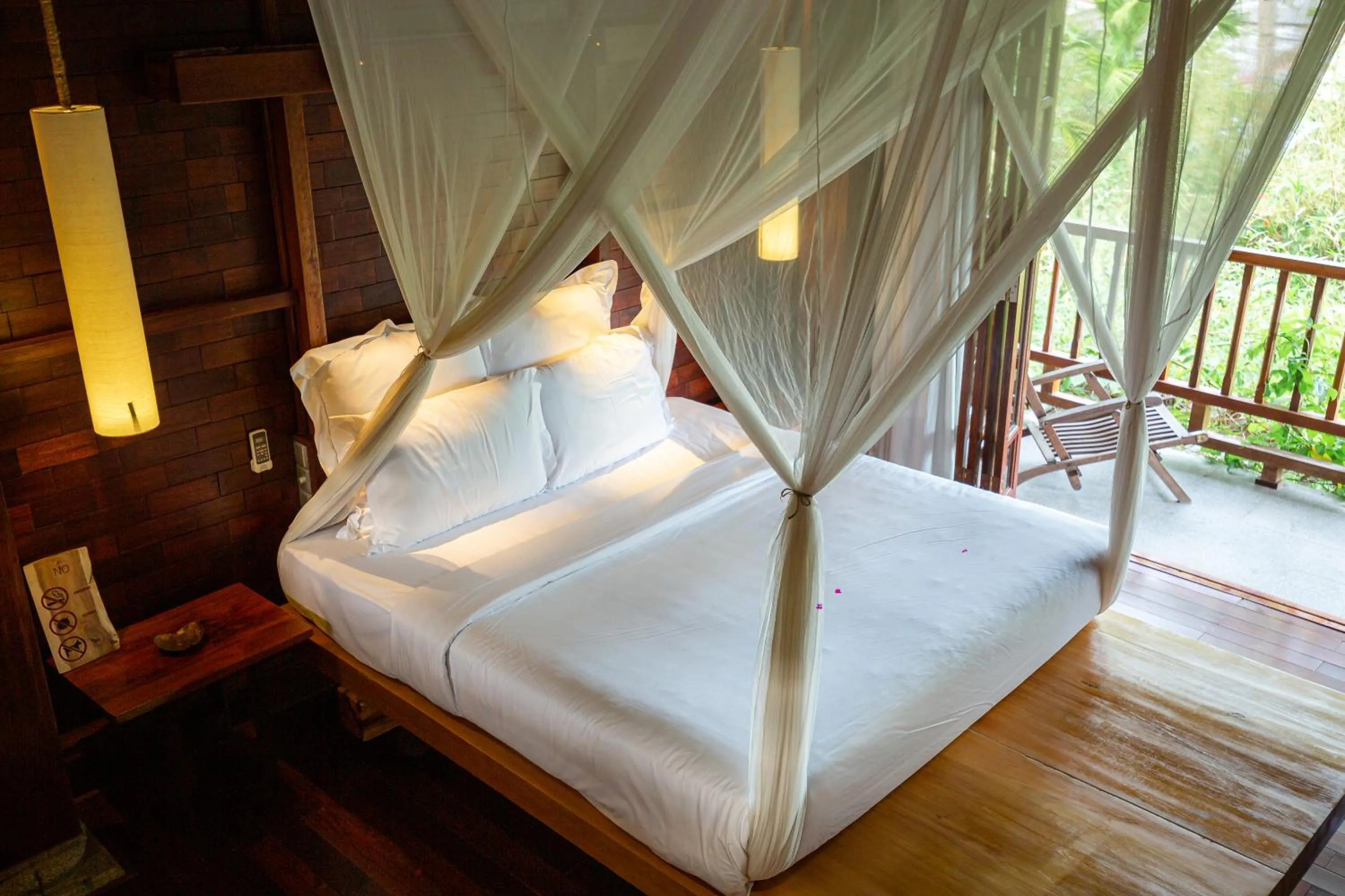 Bed in The Trang Villas